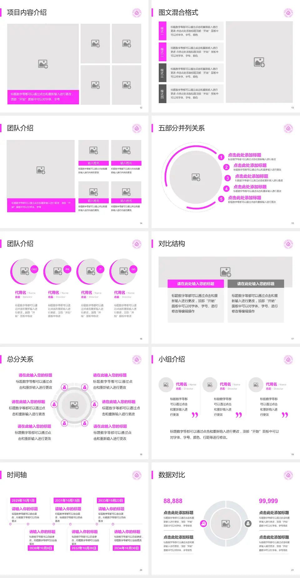 永康市妇幼保健院医疗知识普及PPT模板4:3格式幻灯片预览图3