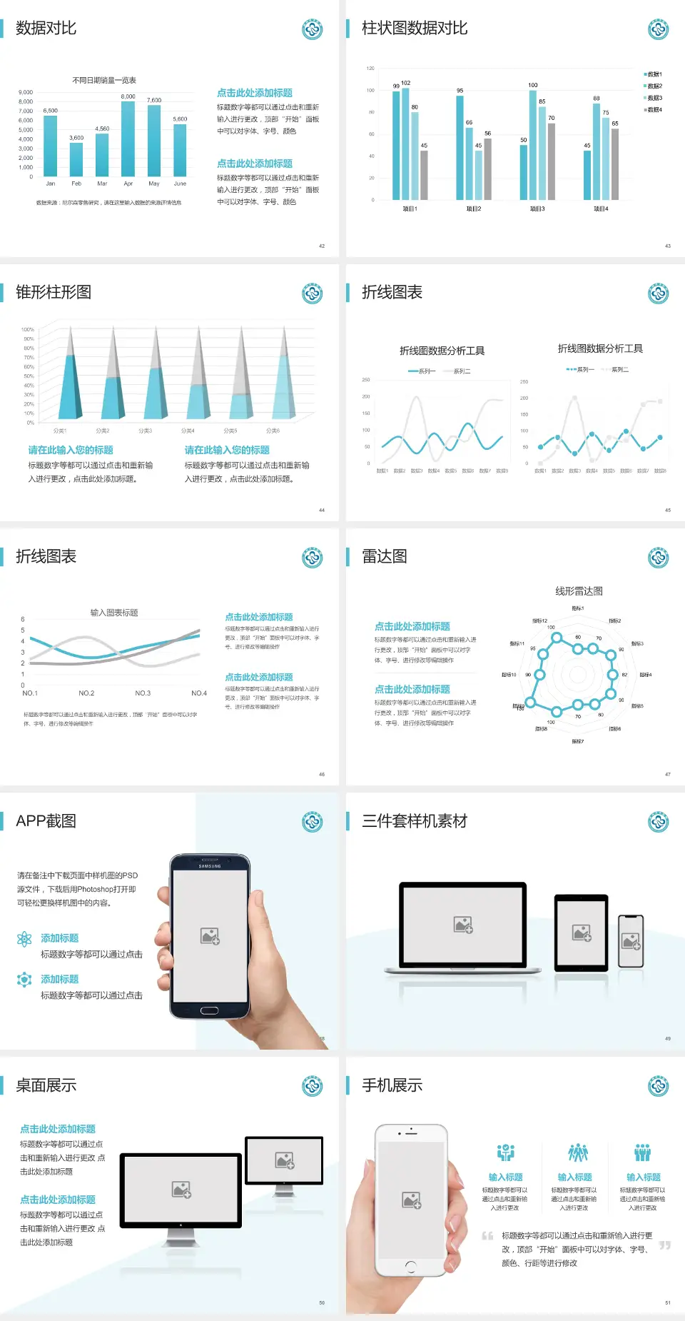 杭州市中医院丁桥院区医院管理报告PPT模板4:3格式幻灯片预览图6