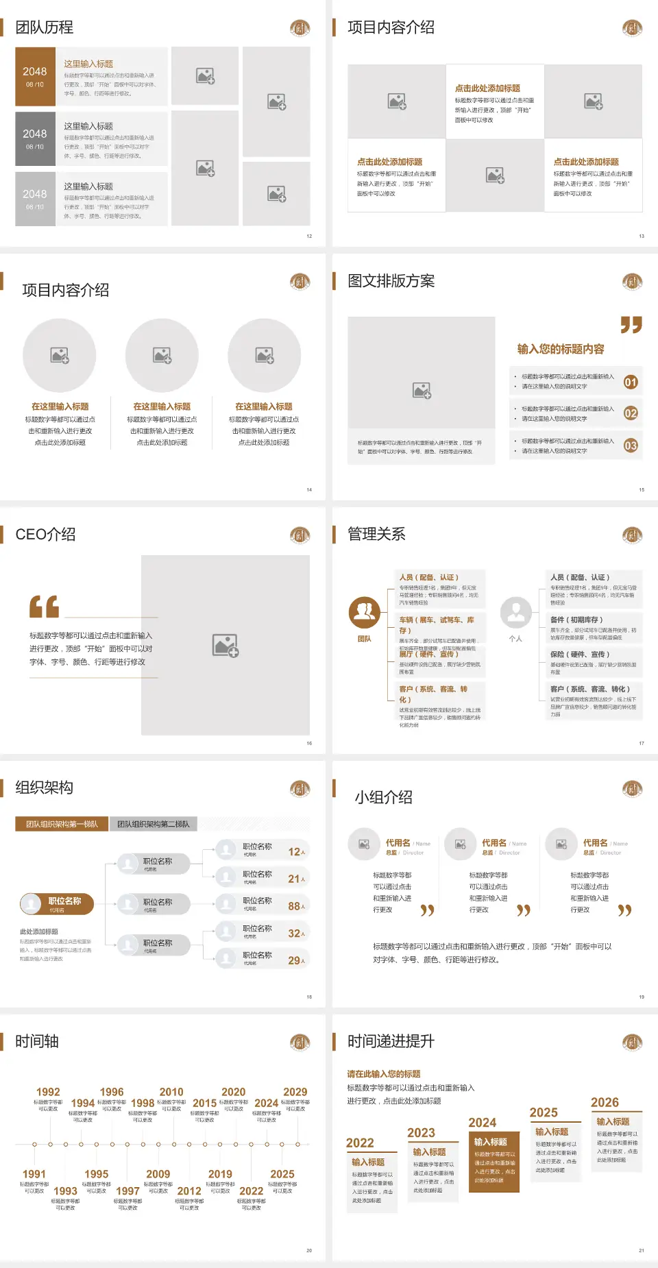 杭州市红十字会医院医院管理报告PPT模板4:3格式幻灯片预览图3