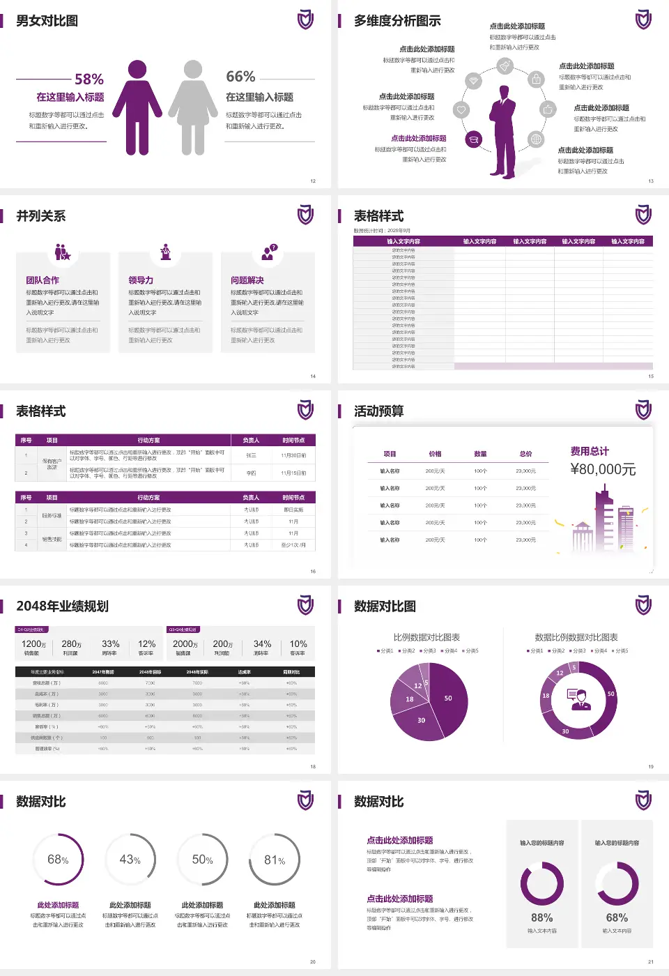建德市第一人民医院财务与预算报告PPT模板16:9格式幻灯片预览图3