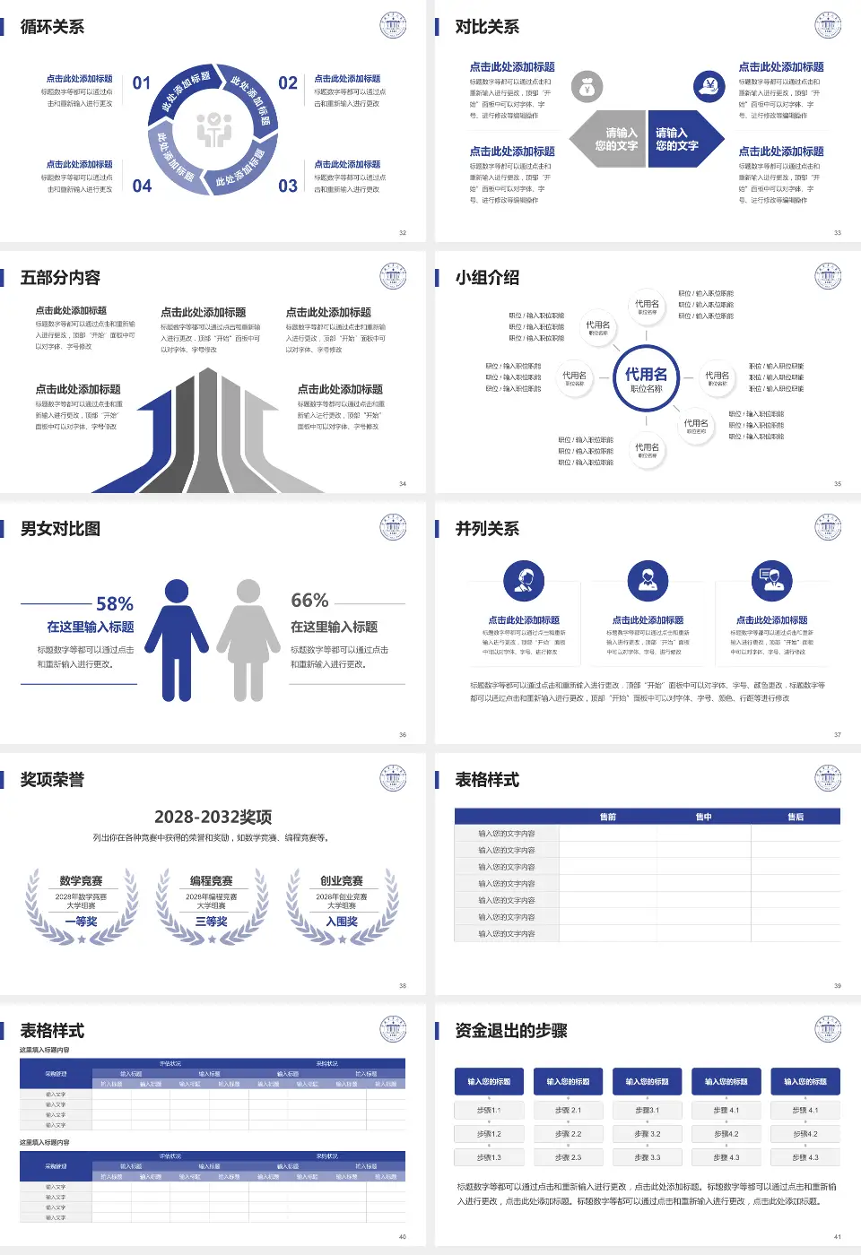 宁波市第二医院医院简介/日常通用PPT模板16:9格式幻灯片预览图5