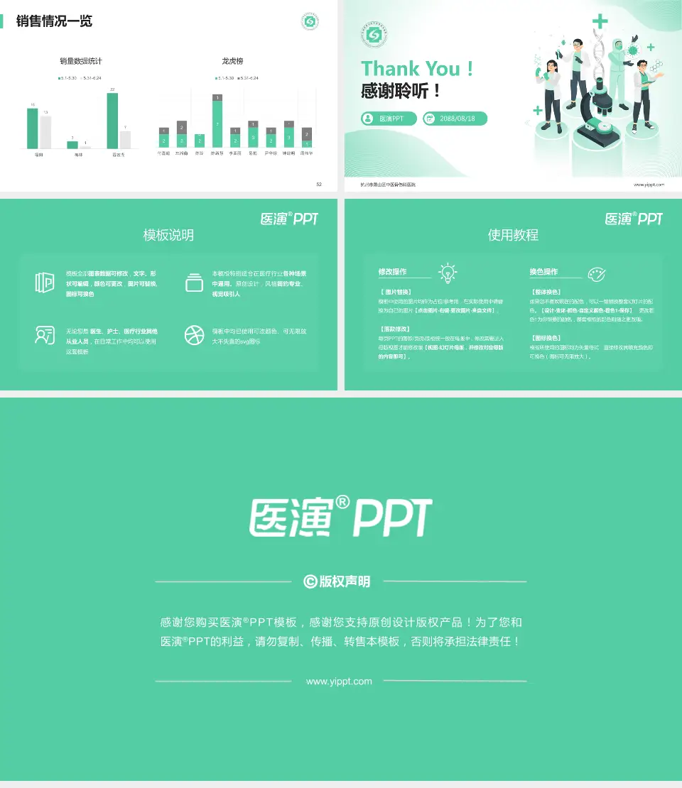 杭州市萧山区中医骨伤科医院品管圈PDCA演示专用PPT模板16:9格式幻灯片预览图7