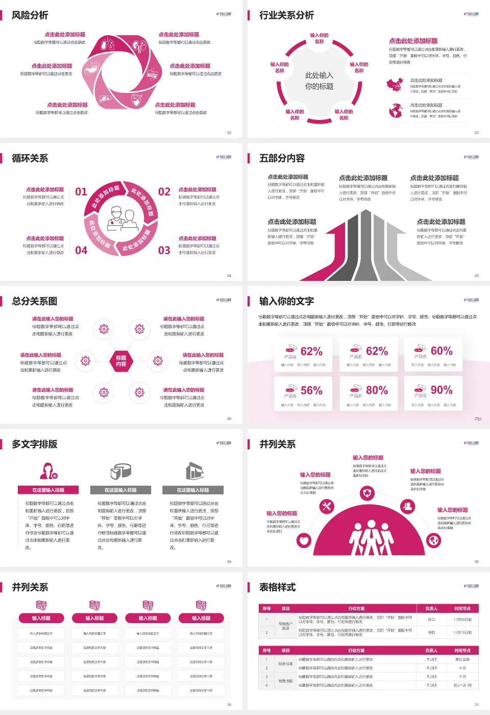 杭州市妇产科医院科室介绍与推广PPT模板16:9格式幻灯片预览图4