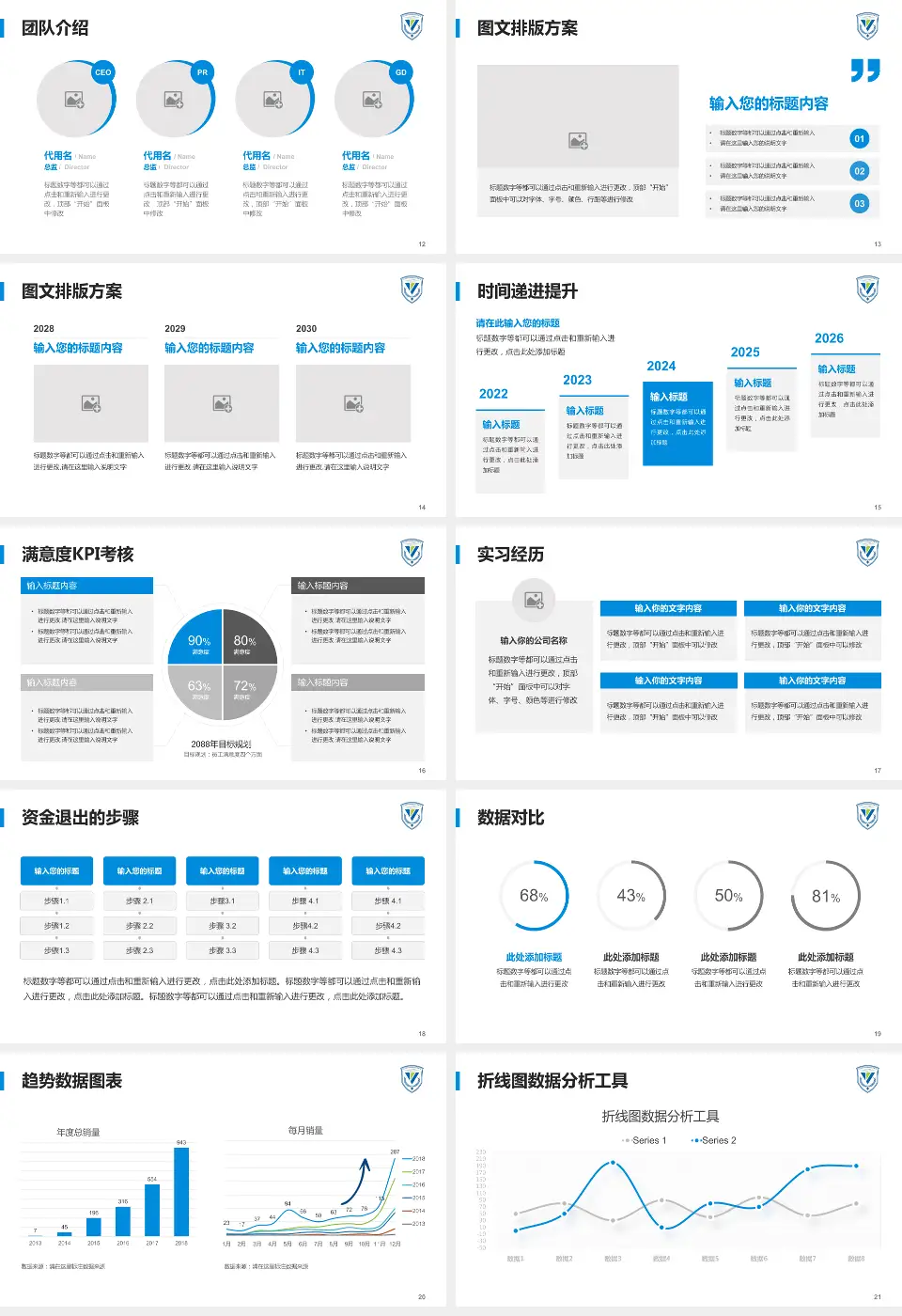 浙江大学医学院附属第四医院培训与教育PPT模板16:9格式幻灯片预览图3