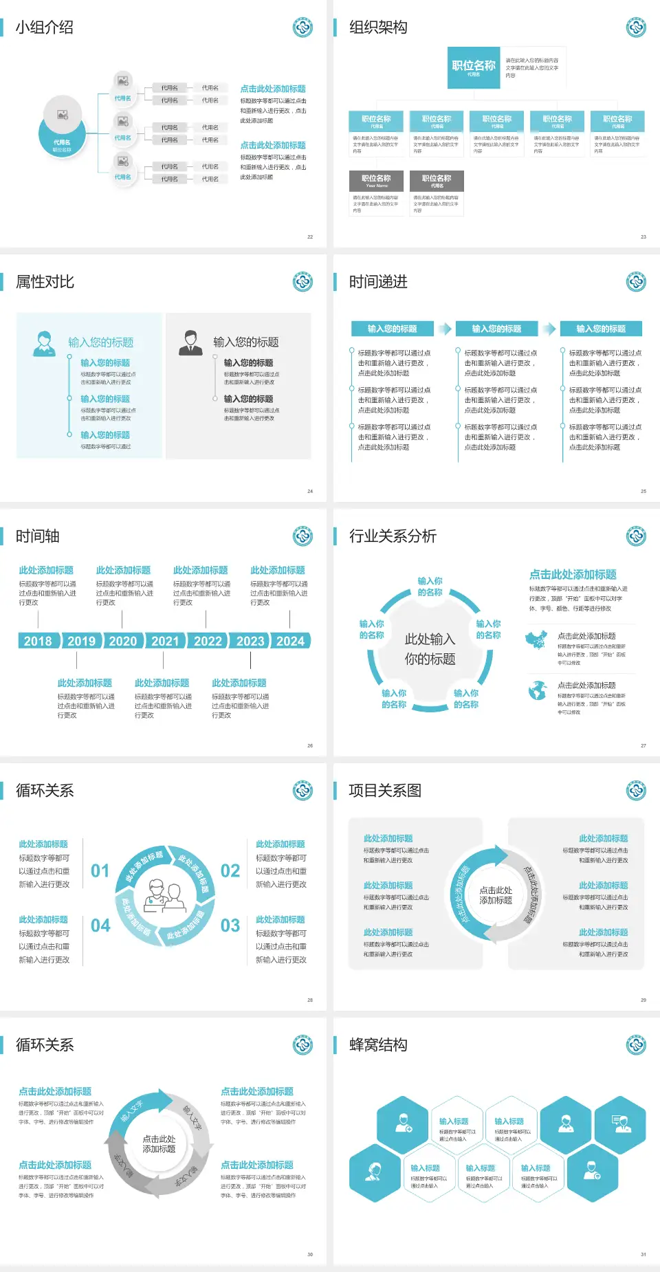 杭州市中医院武林院区品管圈PDCA演示专用PPT模板4:3格式幻灯片预览图4