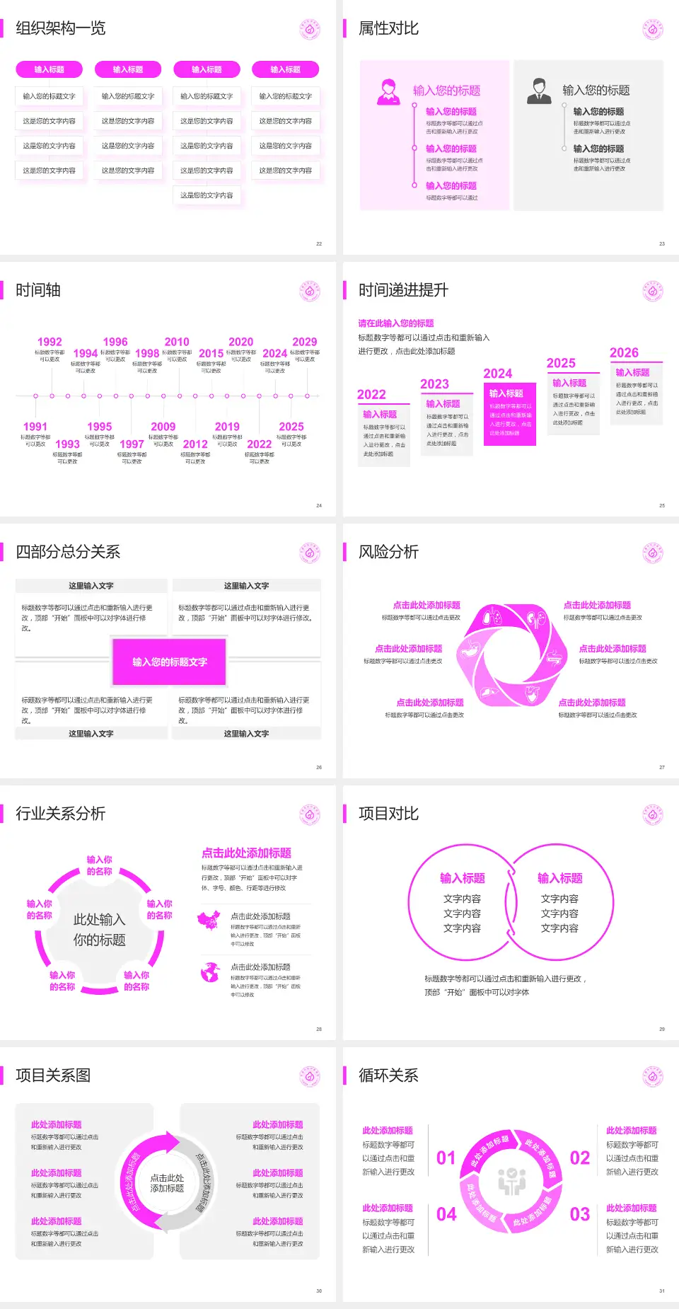 永康市妇幼保健院医疗行业比赛专用PPT模板4:3格式幻灯片预览图4