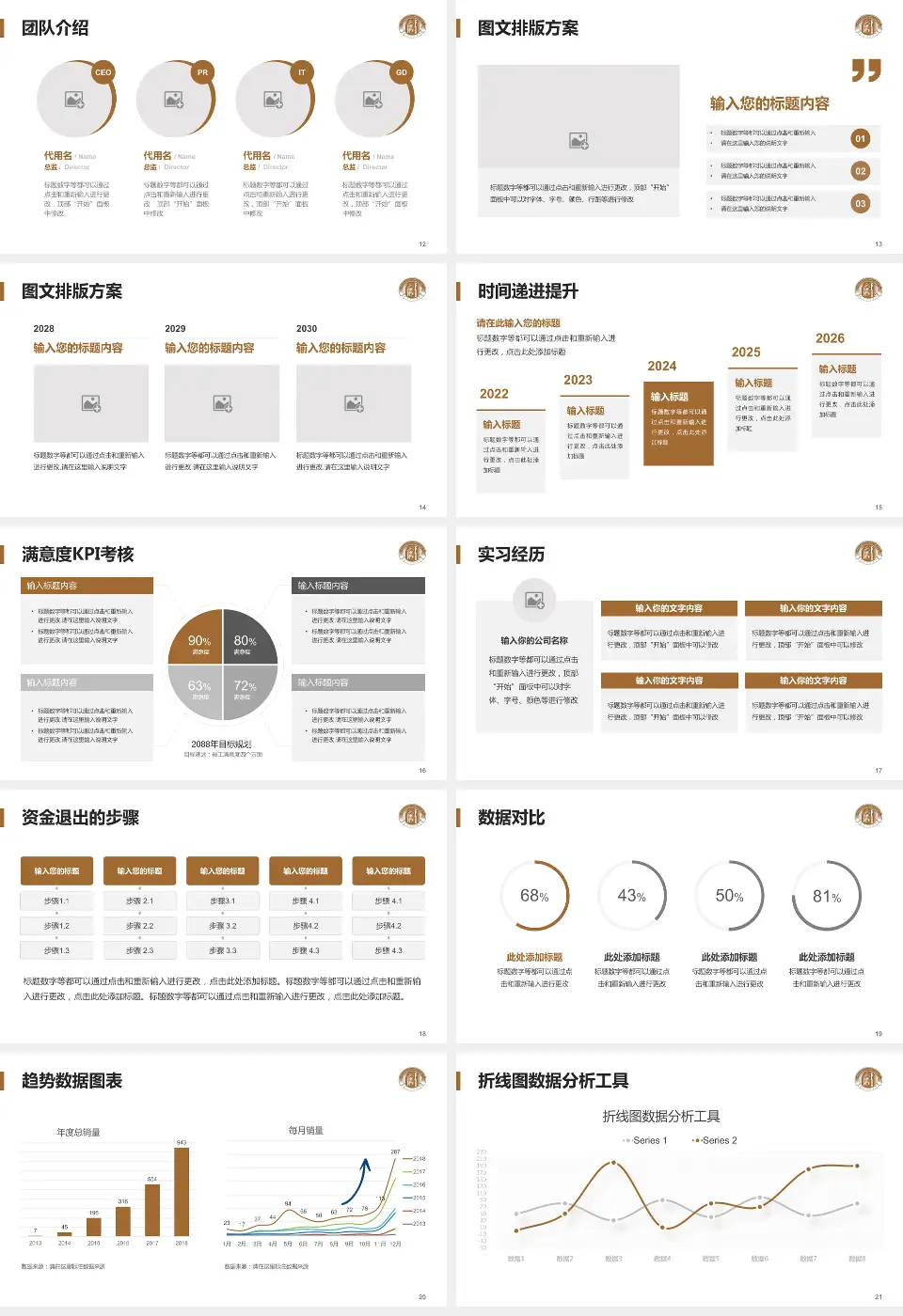 杭州市红十字会医院培训与教育PPT模板16:9格式幻灯片预览图3