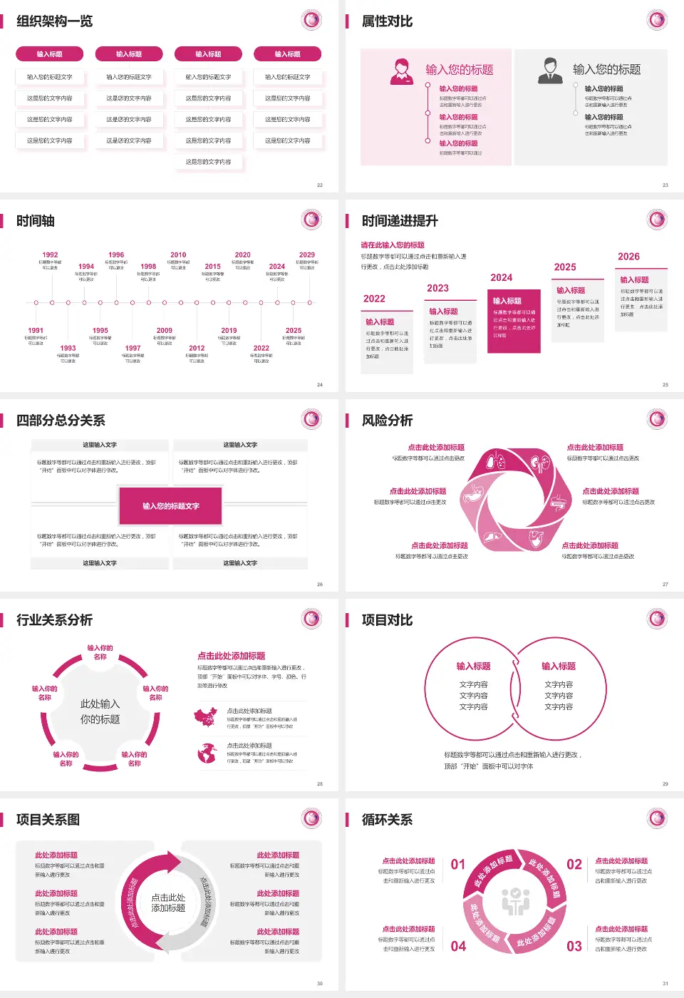 杭州市富阳区妇幼保健院医疗行业比赛专用PPT模板16:9格式幻灯片预览图4