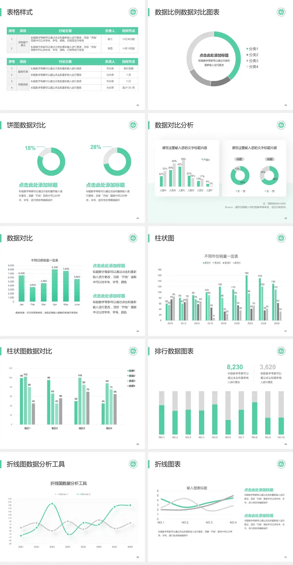 杭州市萧山区中医骨伤科医院医院简介/日常通用PPT模板4:3格式幻灯片预览图6