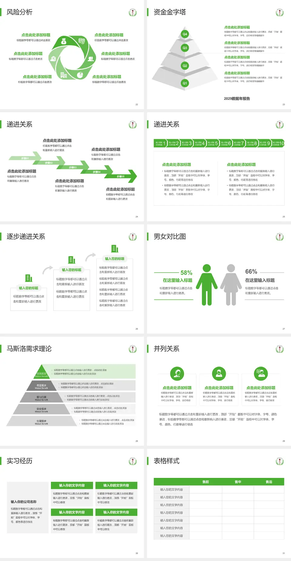 桐乡市中医医院项目申请与汇报PPT模板4:3格式幻灯片预览图4