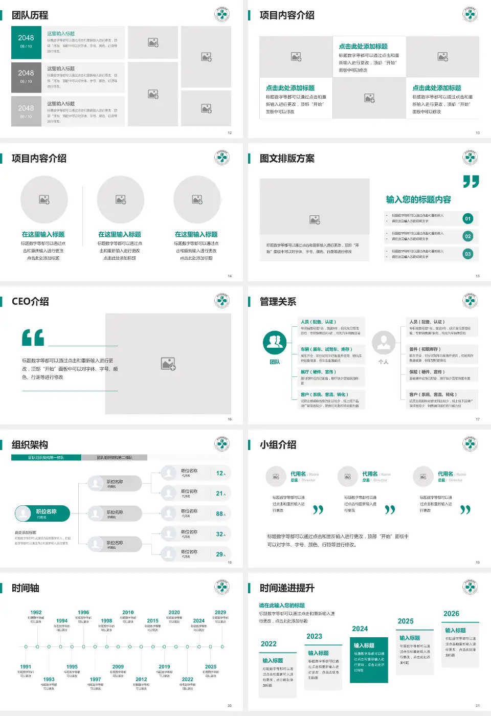 杭州市西溪医院医院管理报告PPT模板16:9格式幻灯片预览图3