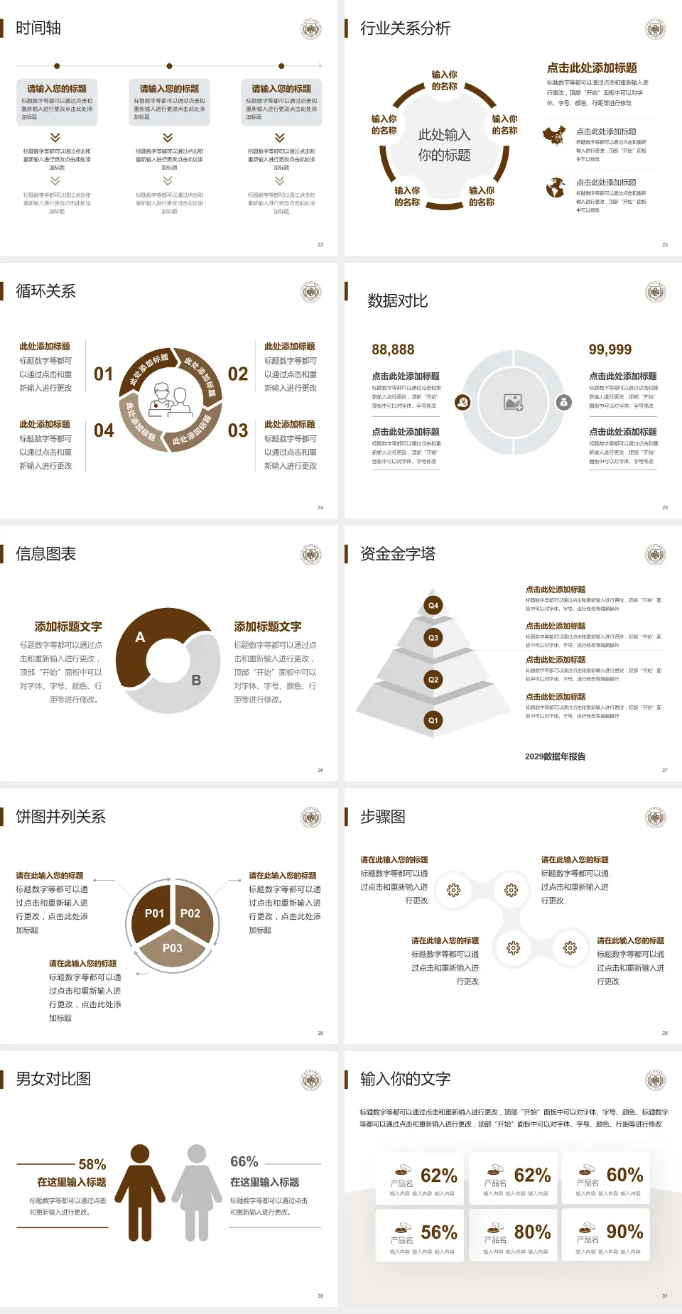 浙江省中医院下沙院区医院管理报告PPT模板4:3格式幻灯片预览图4