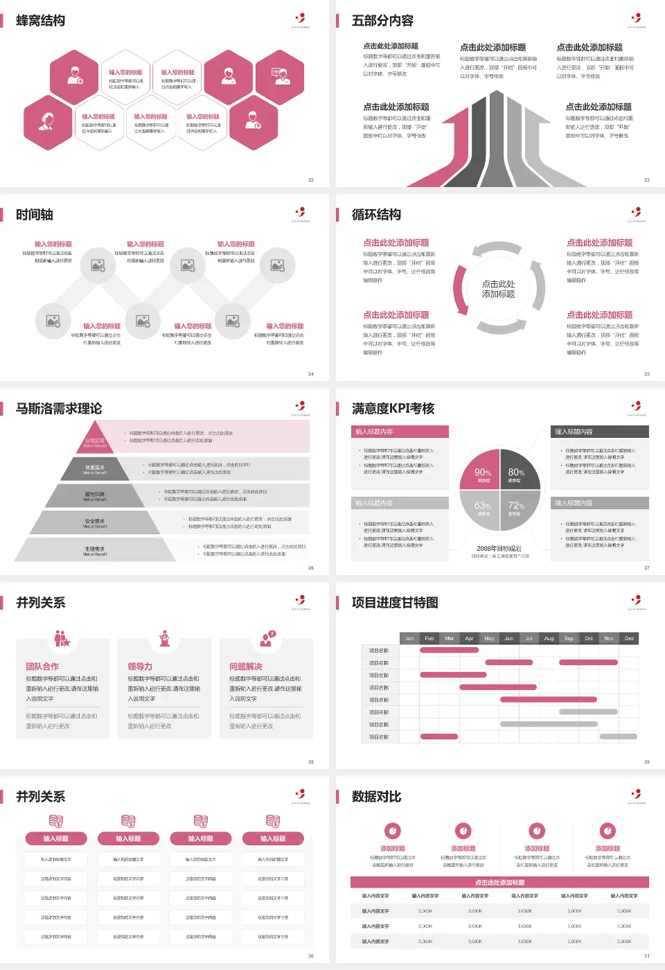 嘉兴市妇幼保健院医疗知识普及PPT模板16:9格式幻灯片预览图4