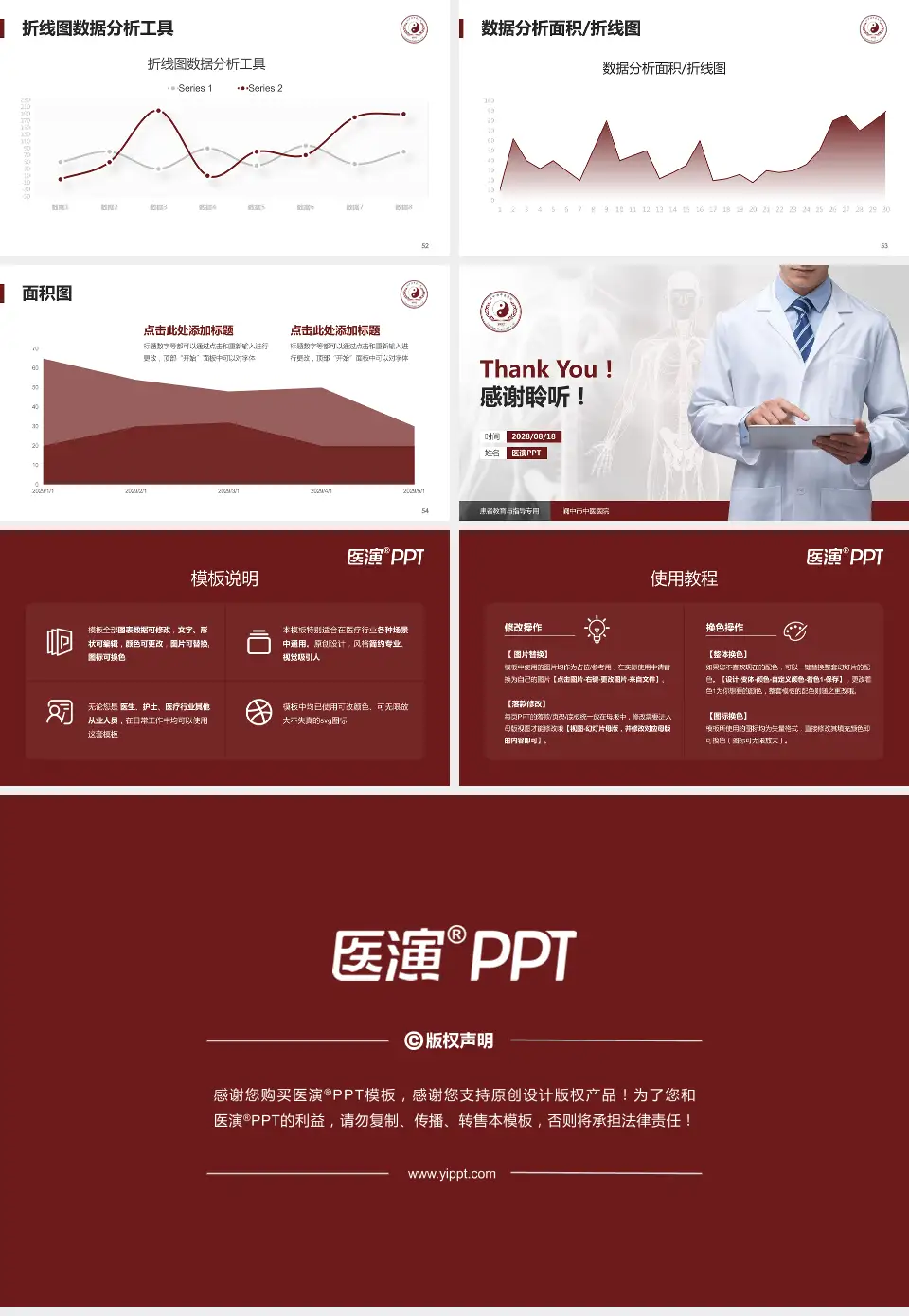 阆中市中医医院患者教育与指导PPT模板16:9格式幻灯片预览图7