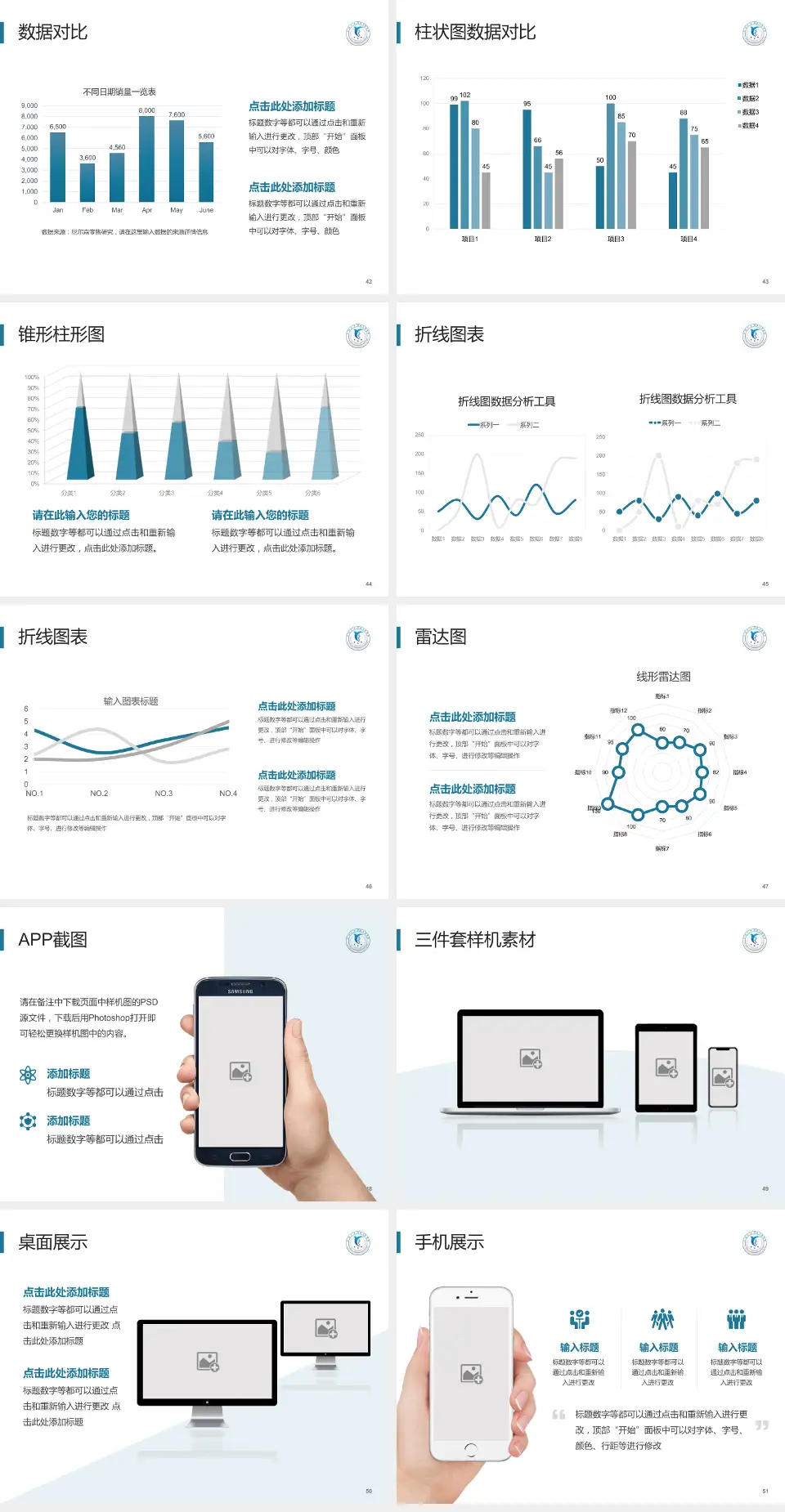 宁波大学附属人民医院东院医院管理报告PPT模板4:3格式幻灯片预览图6