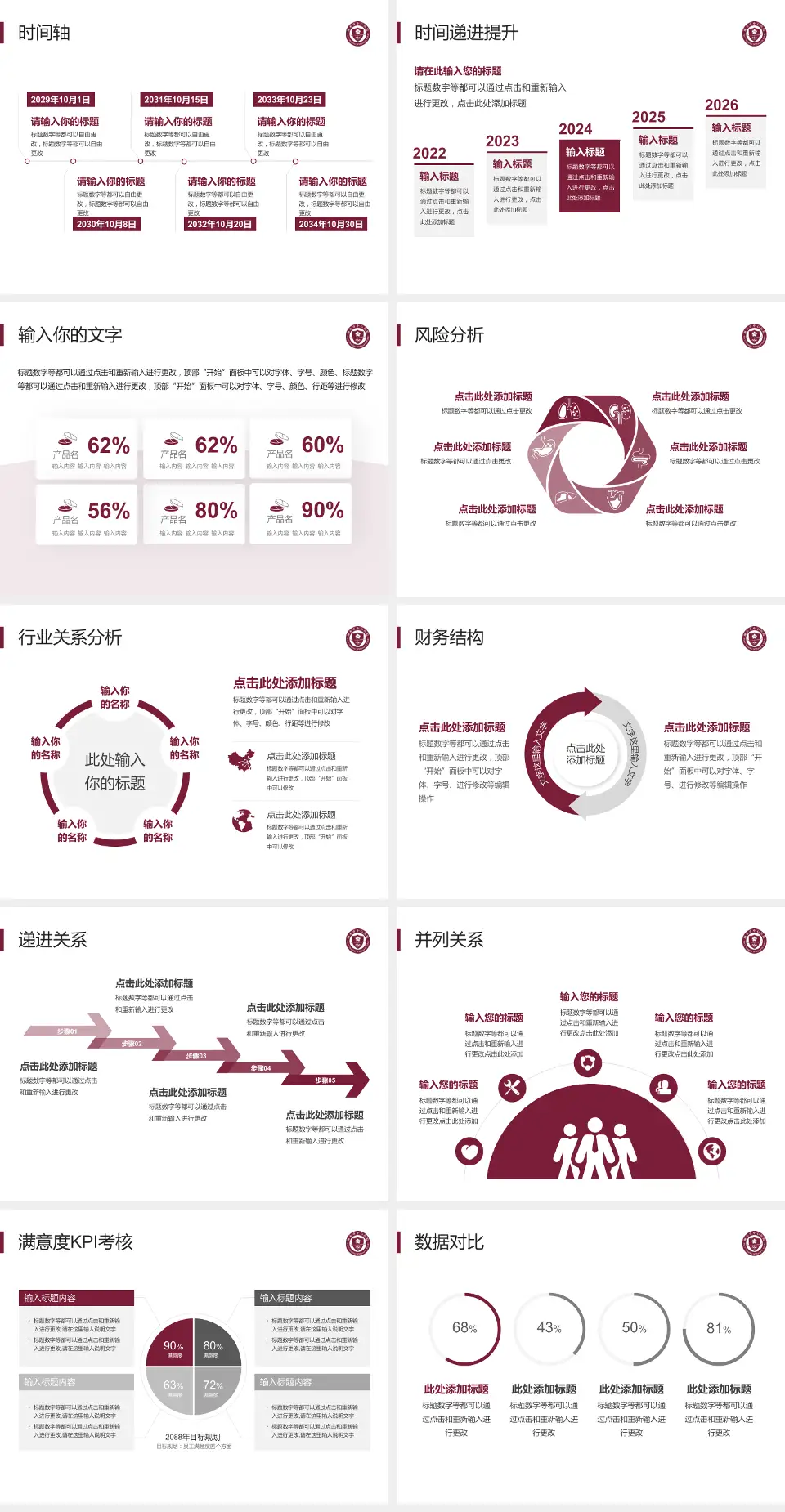 丽水市中心医院病例分享与讨论PPT模板4:3格式幻灯片预览图3