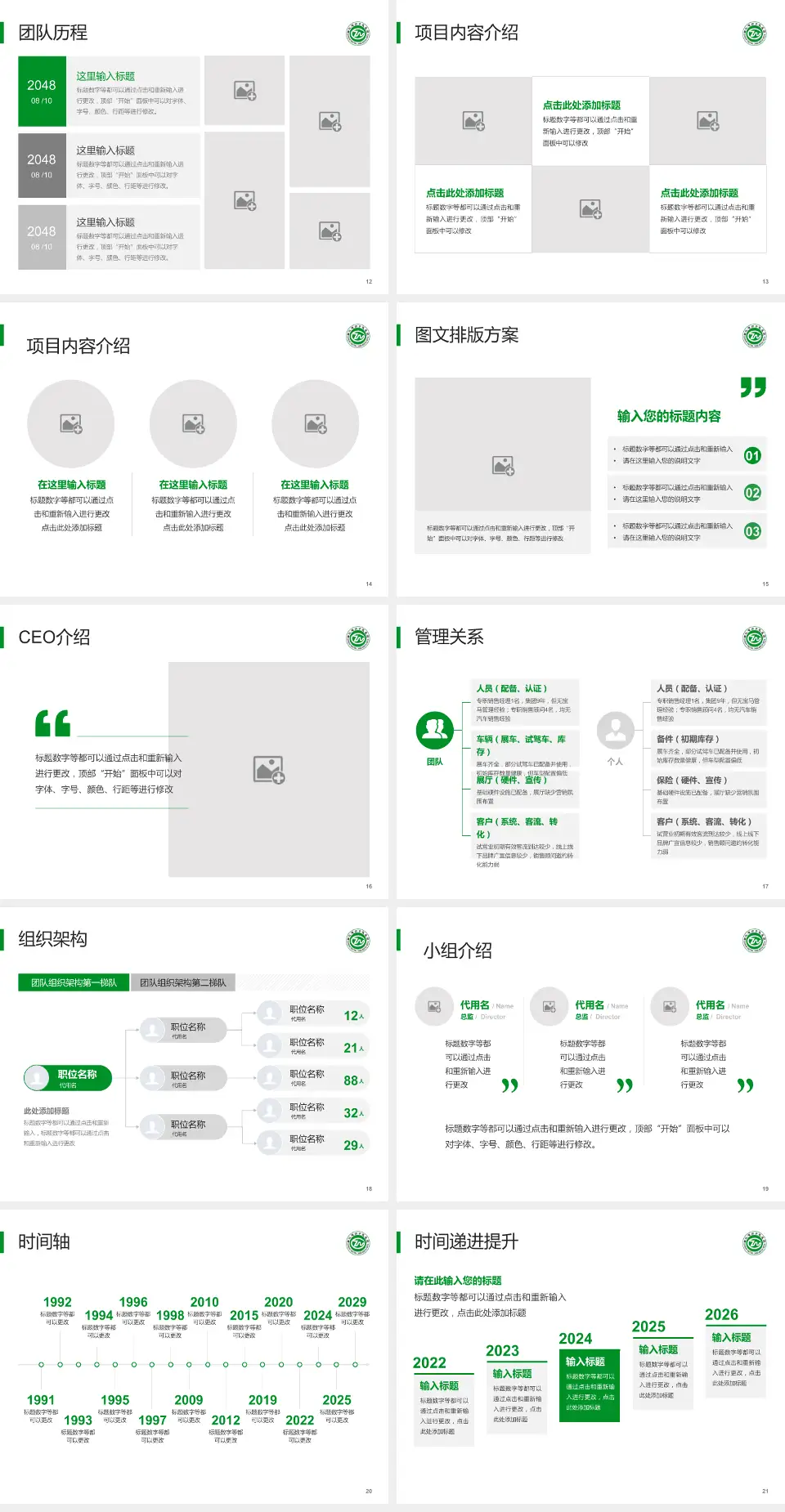 都江堰市中医院医院管理报告PPT模板4:3格式幻灯片预览图3
