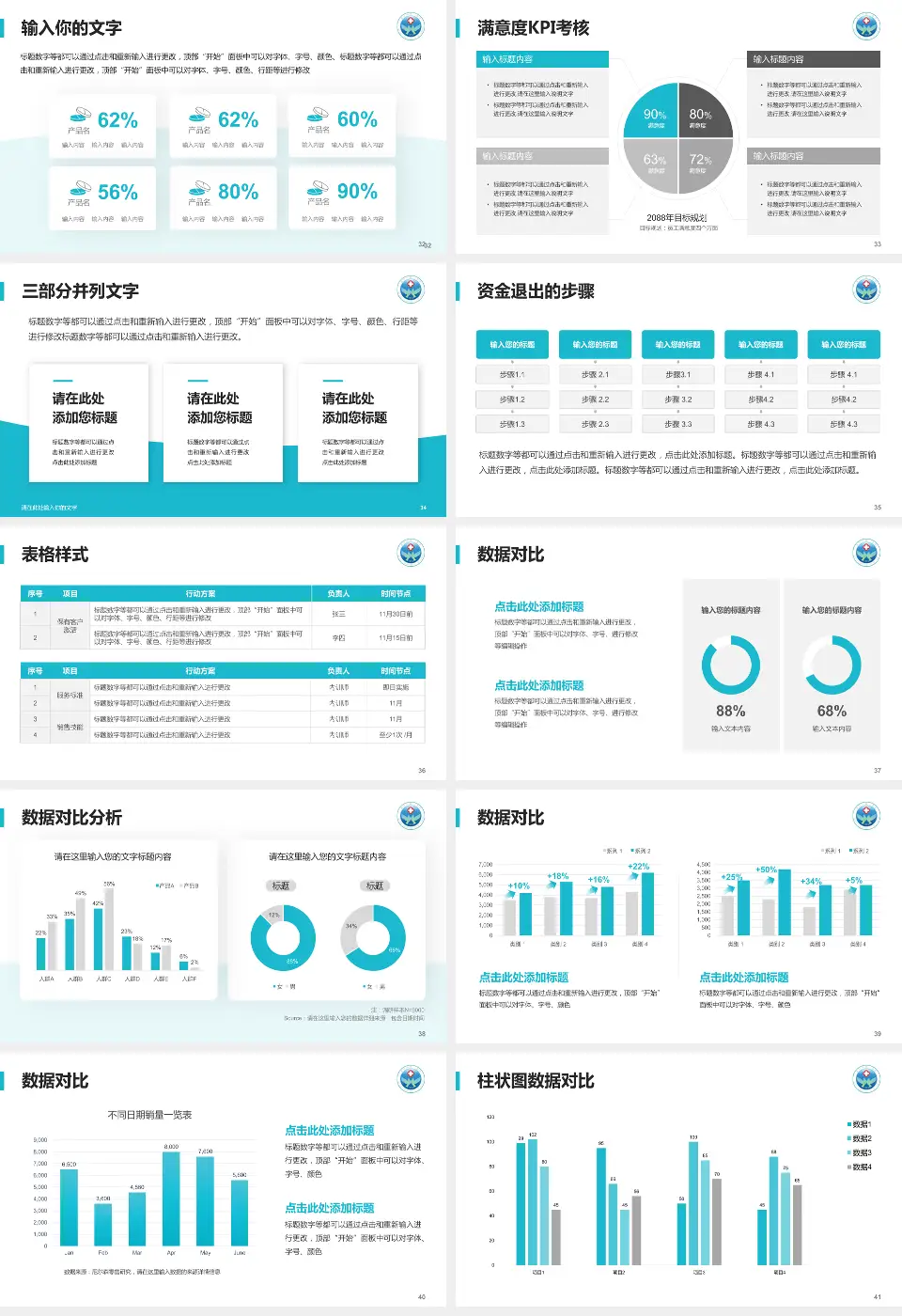 嘉兴市第二医院科研成果展示PPT模板16:9格式幻灯片预览图5