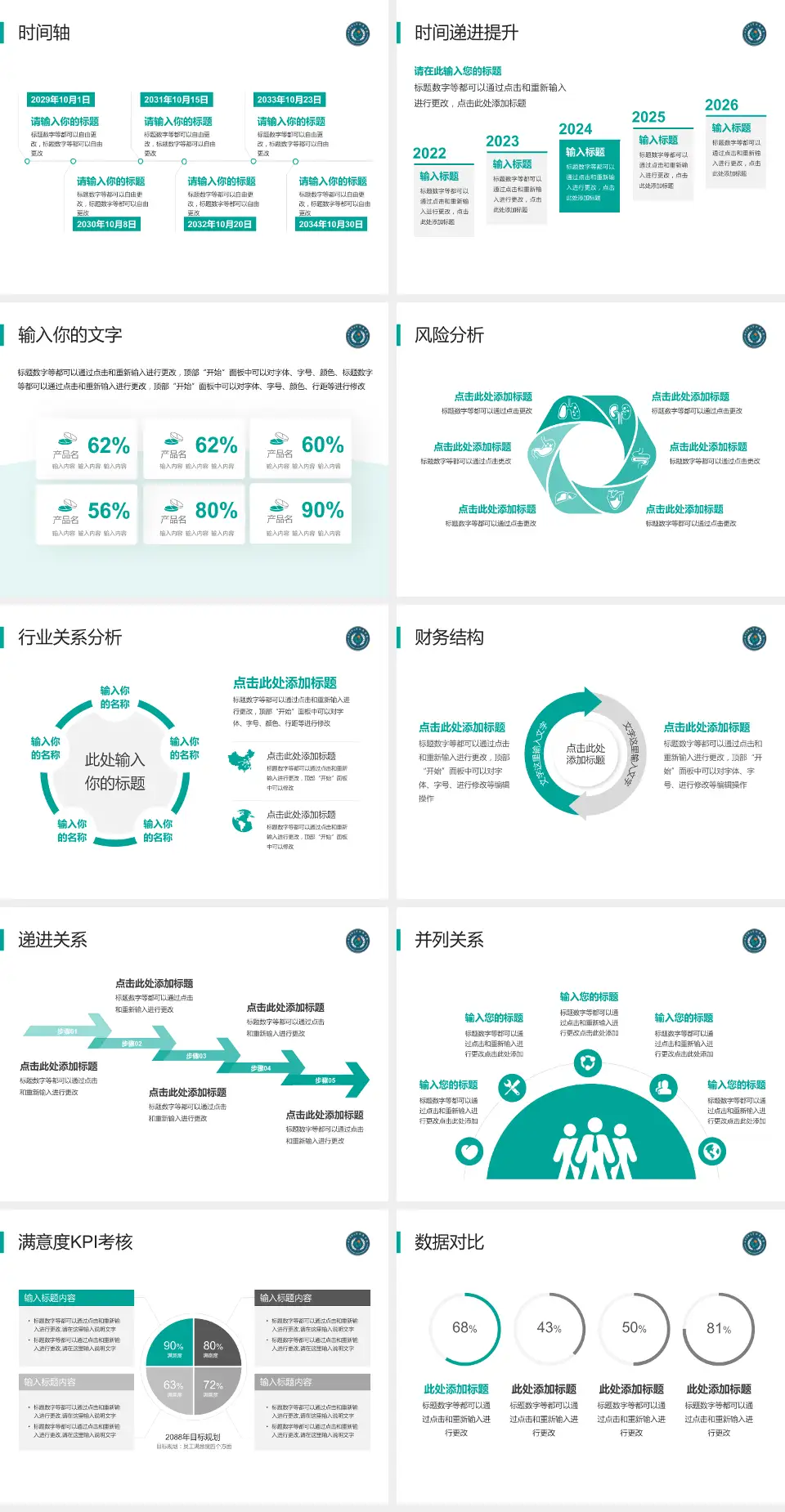 西南医科大学附属医院忠山院区病例分享与讨论PPT模板4:3格式幻灯片预览图3