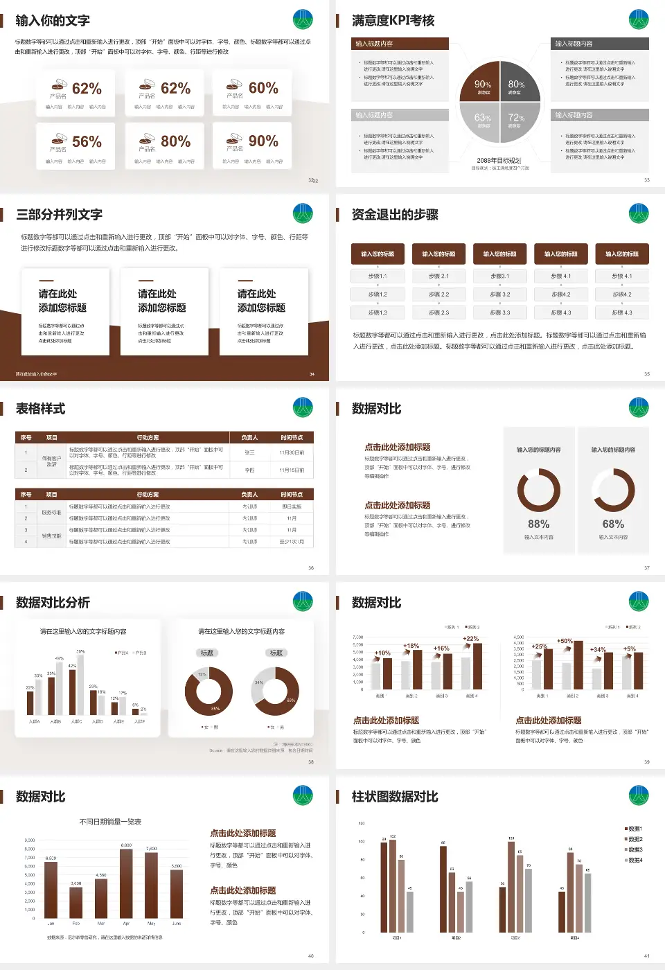 台州骨伤医院科研成果展示PPT模板16:9格式幻灯片预览图5