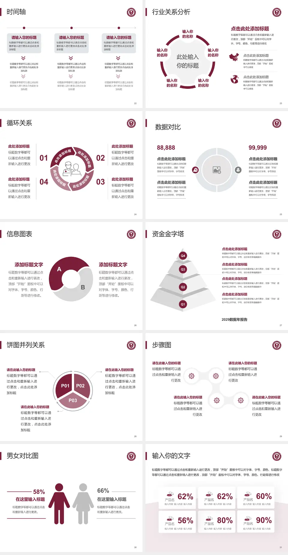 丽水市中心医院医院管理报告PPT模板4:3格式幻灯片预览图4