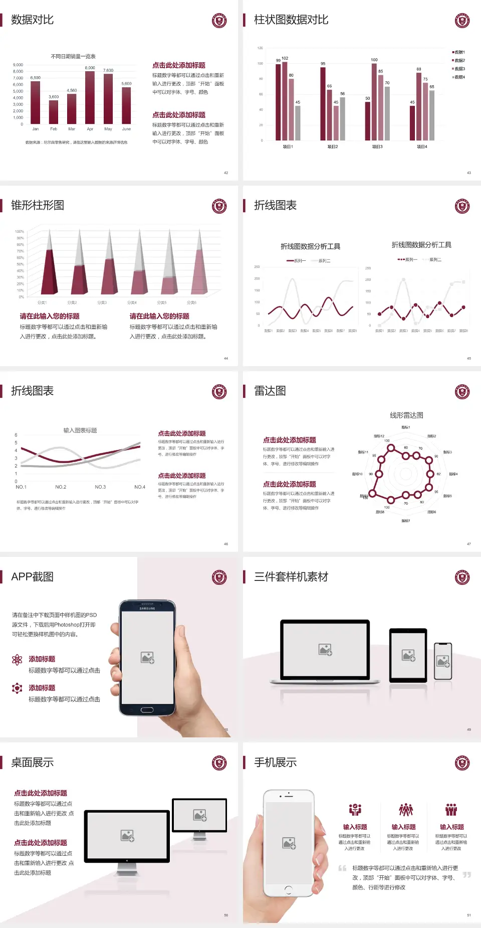 丽水市中心医院医院管理报告PPT模板4:3格式幻灯片预览图6
