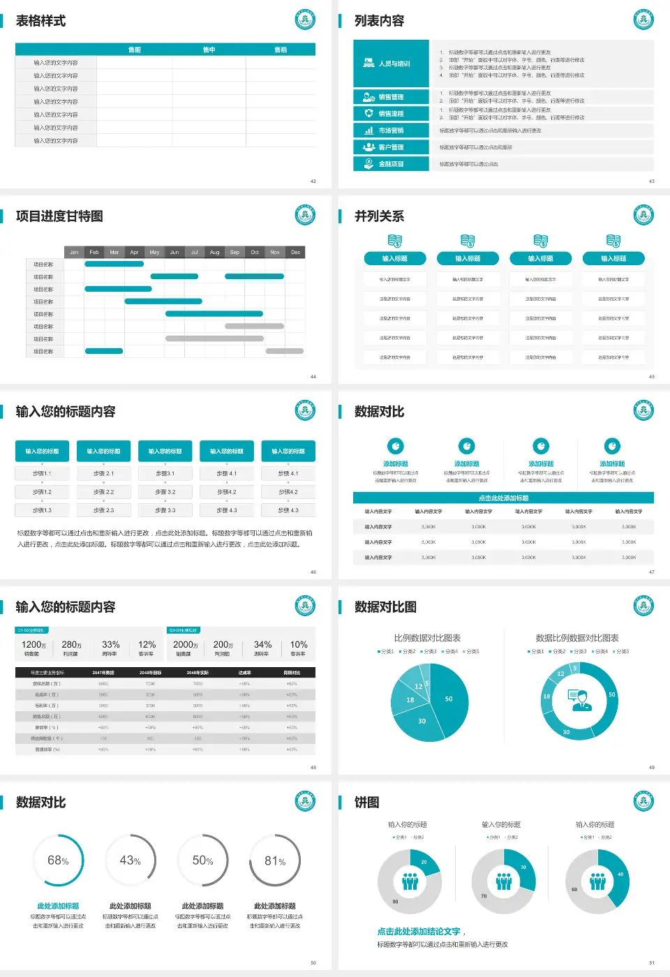 阆中市人民医院医疗行业比赛专用PPT模板16:9格式幻灯片预览图6