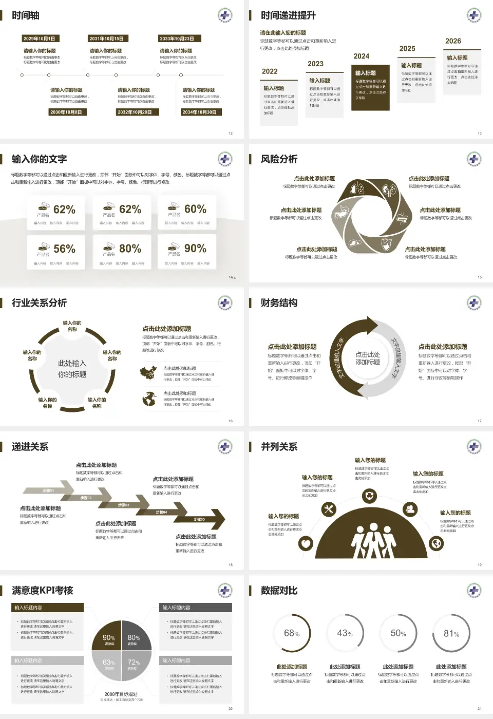 台州市中医院病例分享与讨论PPT模板16:9格式幻灯片预览图3