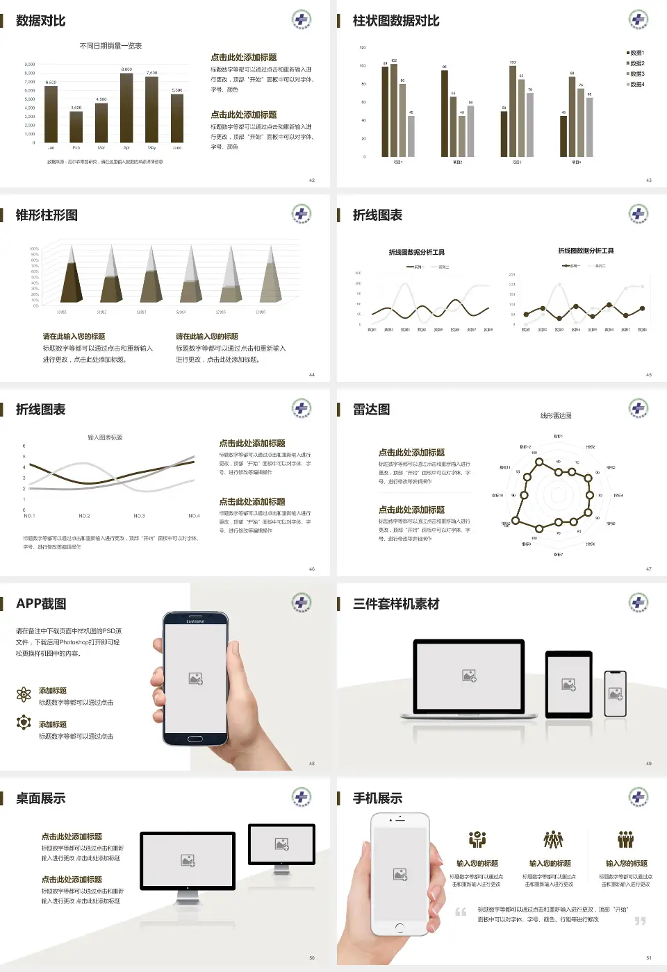 台州市中医院医院管理报告PPT模板16:9格式幻灯片预览图6