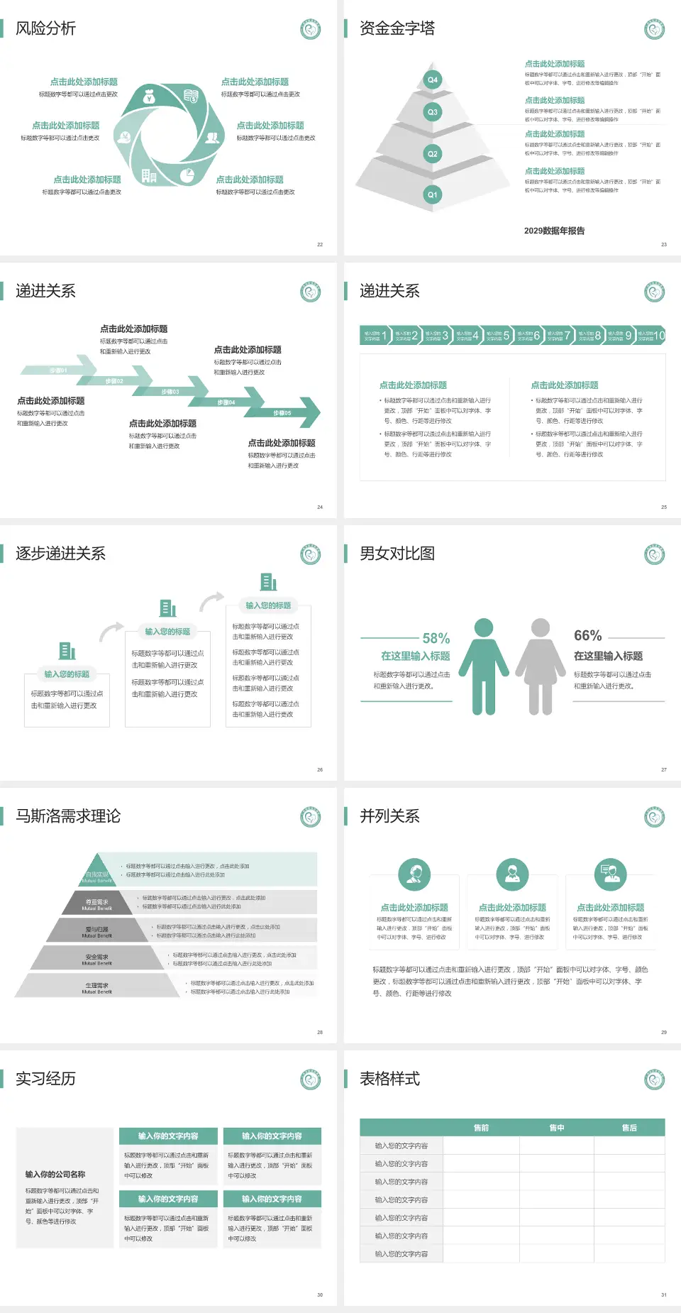 广汉市妇幼保健院项目申请与汇报PPT模板4:3格式幻灯片预览图4