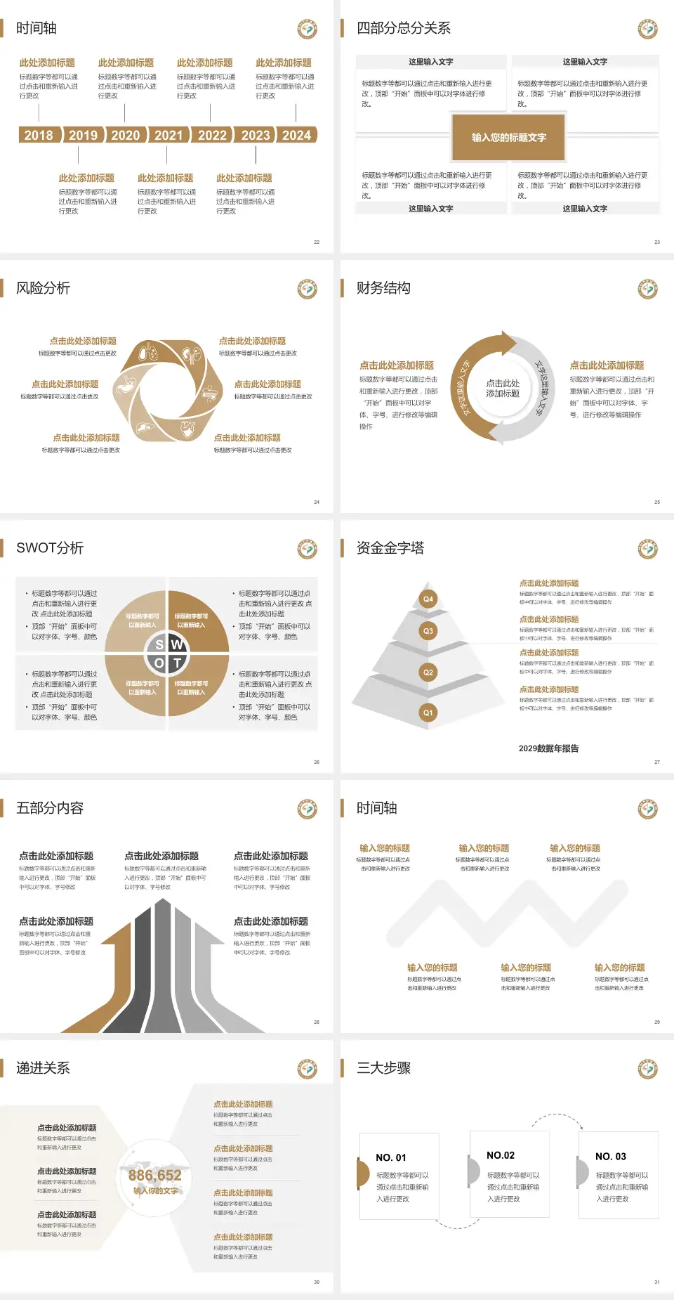 绵阳市中医医院涪城院区患者教育与指导PPT模板4:3格式幻灯片预览图4
