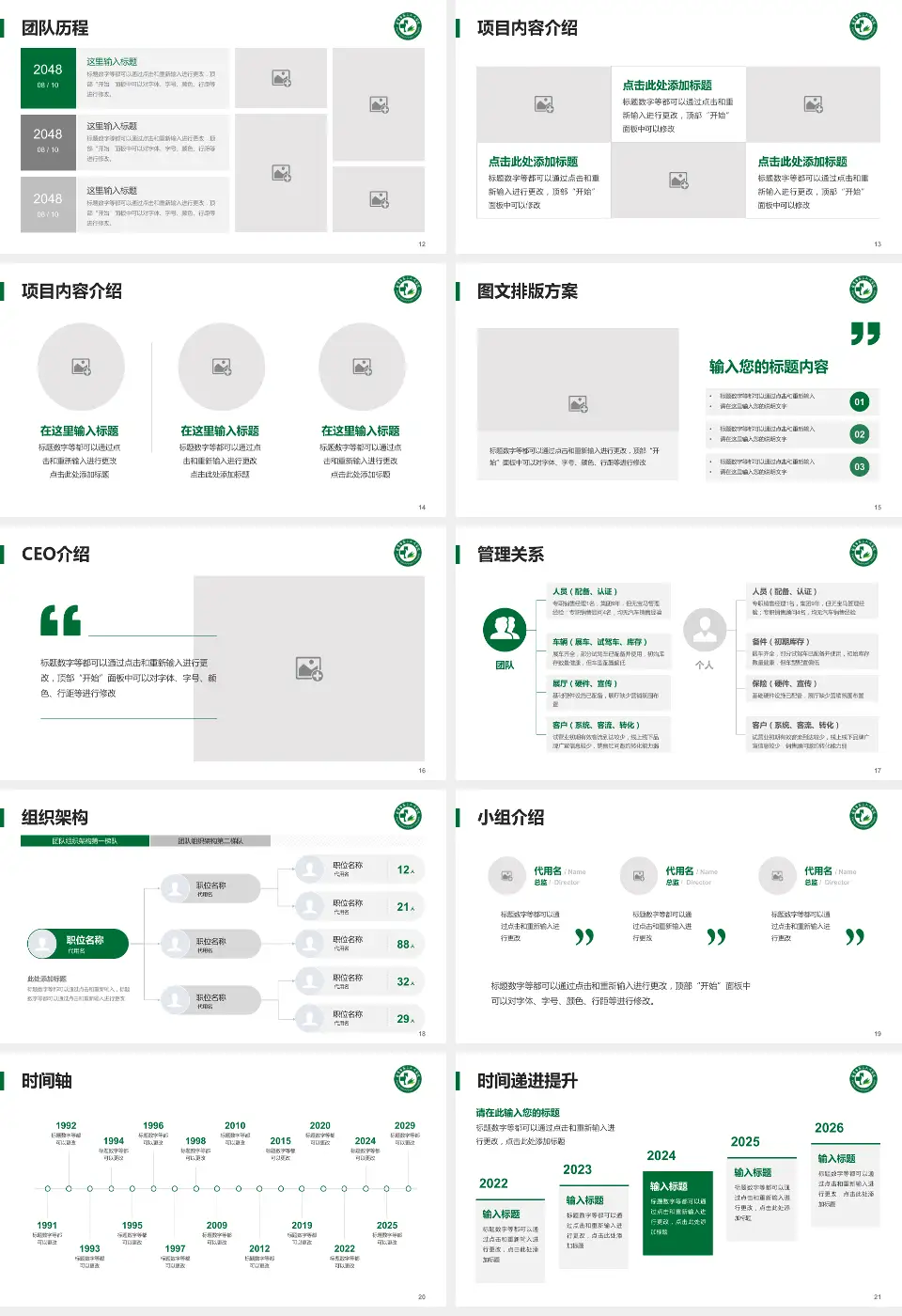 自贡市第三人民医院医院管理报告PPT模板16:9格式幻灯片预览图3