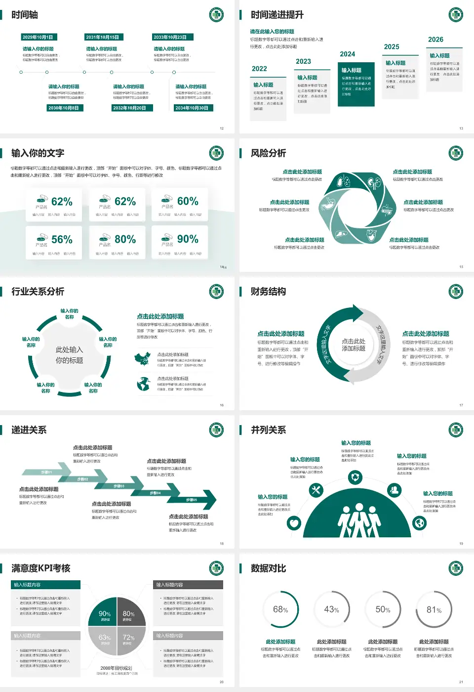 德阳市第二人民医院病例分享与讨论PPT模板16:9格式幻灯片预览图3