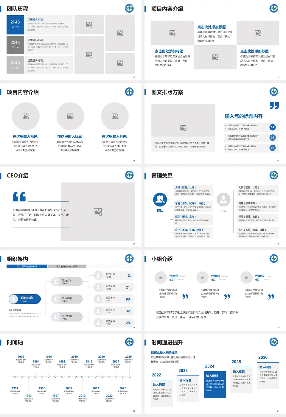 广元市第一人民医院医院管理报告PPT模板16:9格式幻灯片预览图3