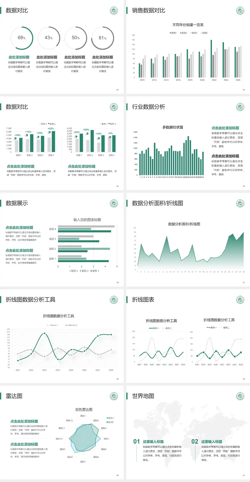 德阳市中西医结合医院会议与研讨会PPT模板4:3格式幻灯片预览图5