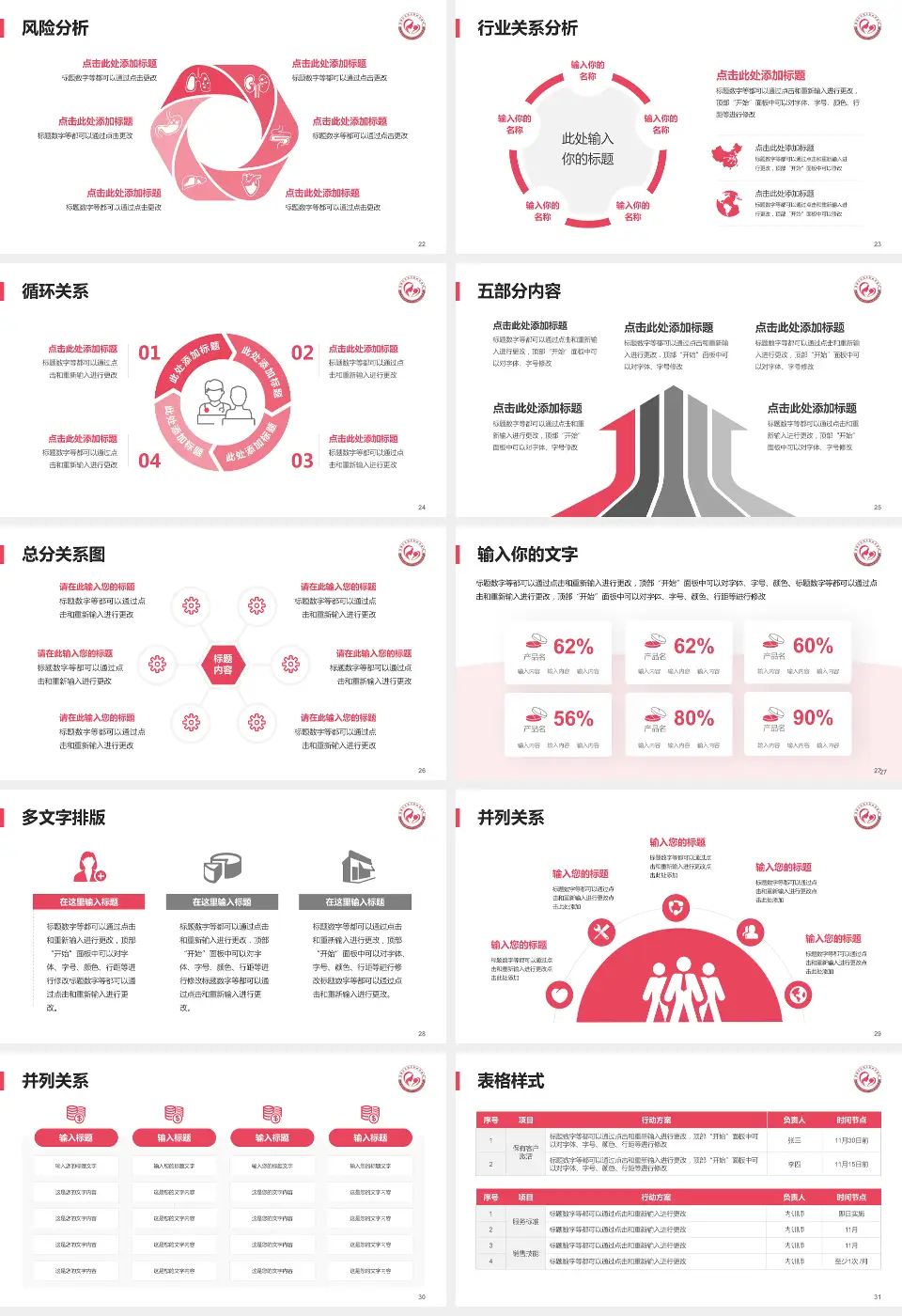 成都市双流区妇幼保健院科室介绍与推广PPT模板16:9格式幻灯片预览图4