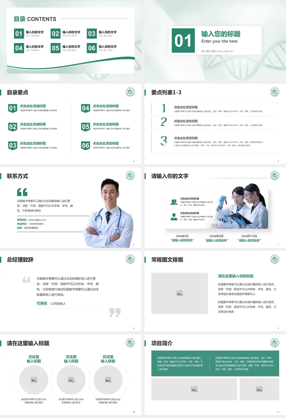 德阳市中西医结合医院项目申请与汇报PPT模板16:9格式幻灯片预览图2