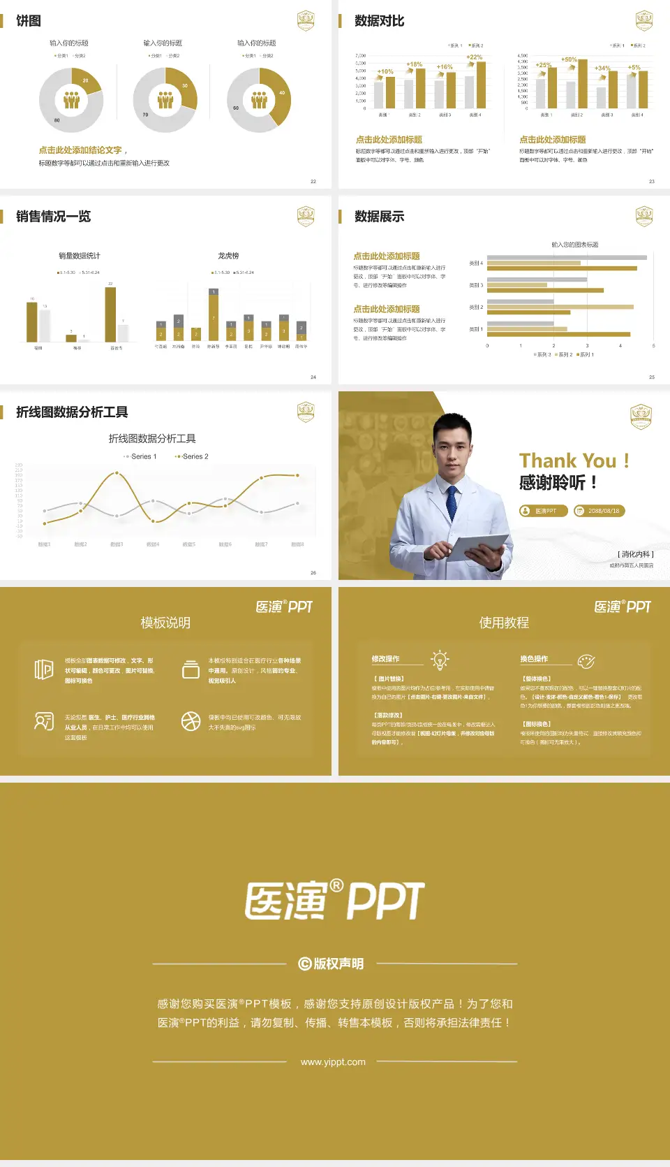 成都市第五人民医院病例分享与讨论PPT模板16:9格式幻灯片预览图4