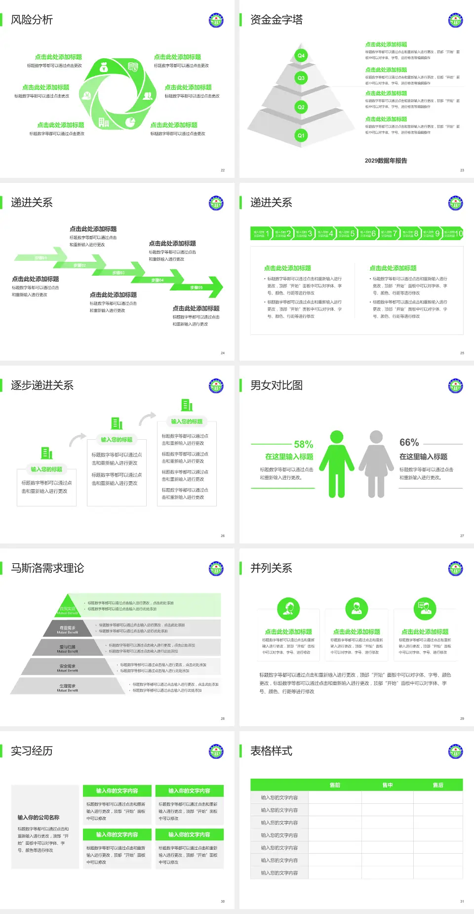 绵阳市人民医院项目申请与汇报PPT模板4:3格式幻灯片预览图4