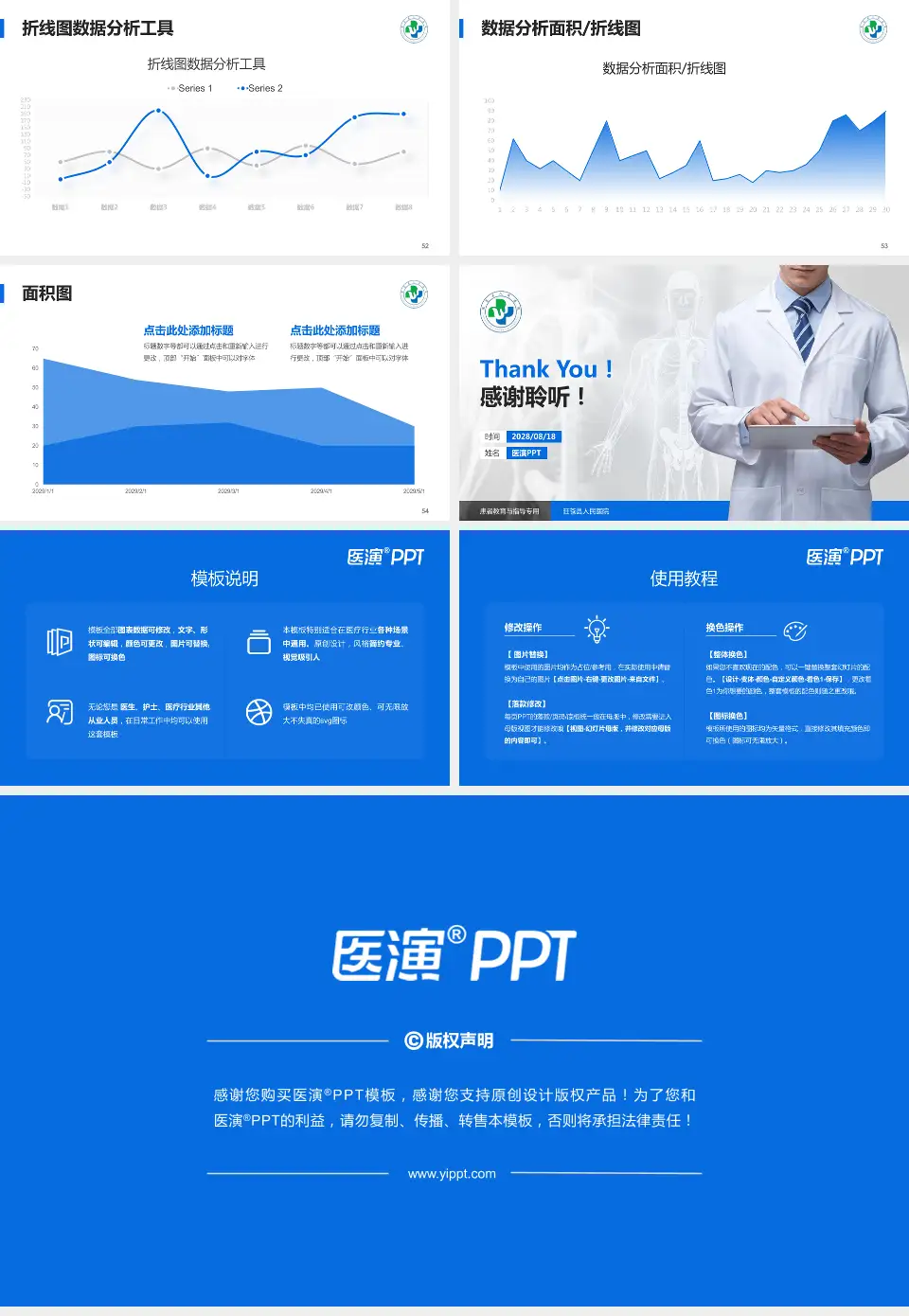 旺苍县人民医院患者教育与指导PPT模板16:9格式幻灯片预览图7