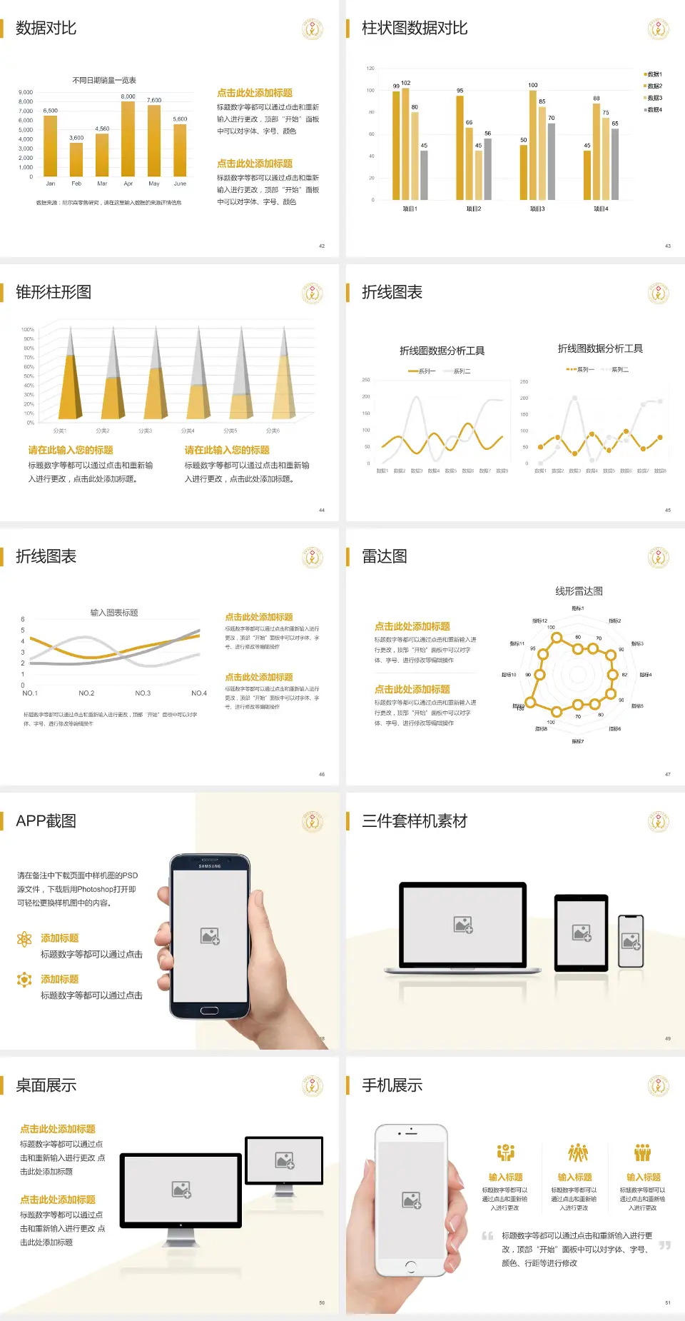 成都市第七人民医院医院管理报告PPT模板4:3格式幻灯片预览图6