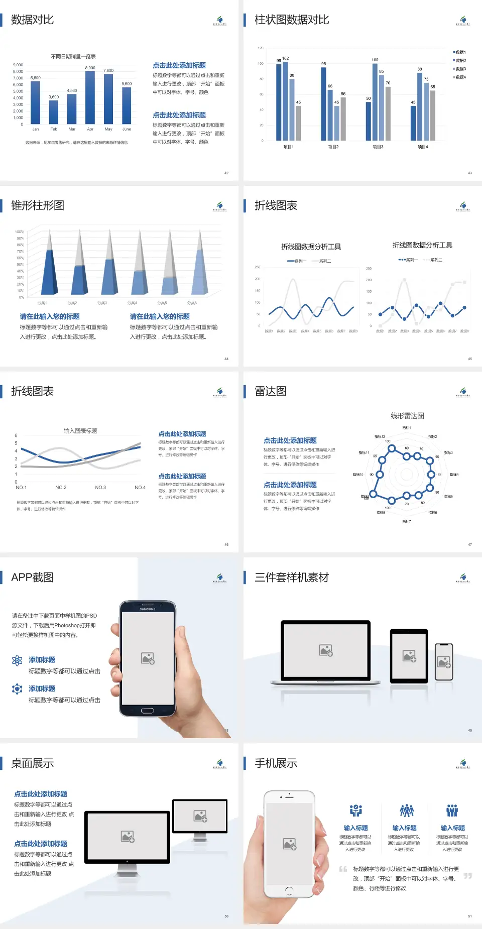 自贡市第四人民医院医院管理报告PPT模板4:3格式幻灯片预览图6