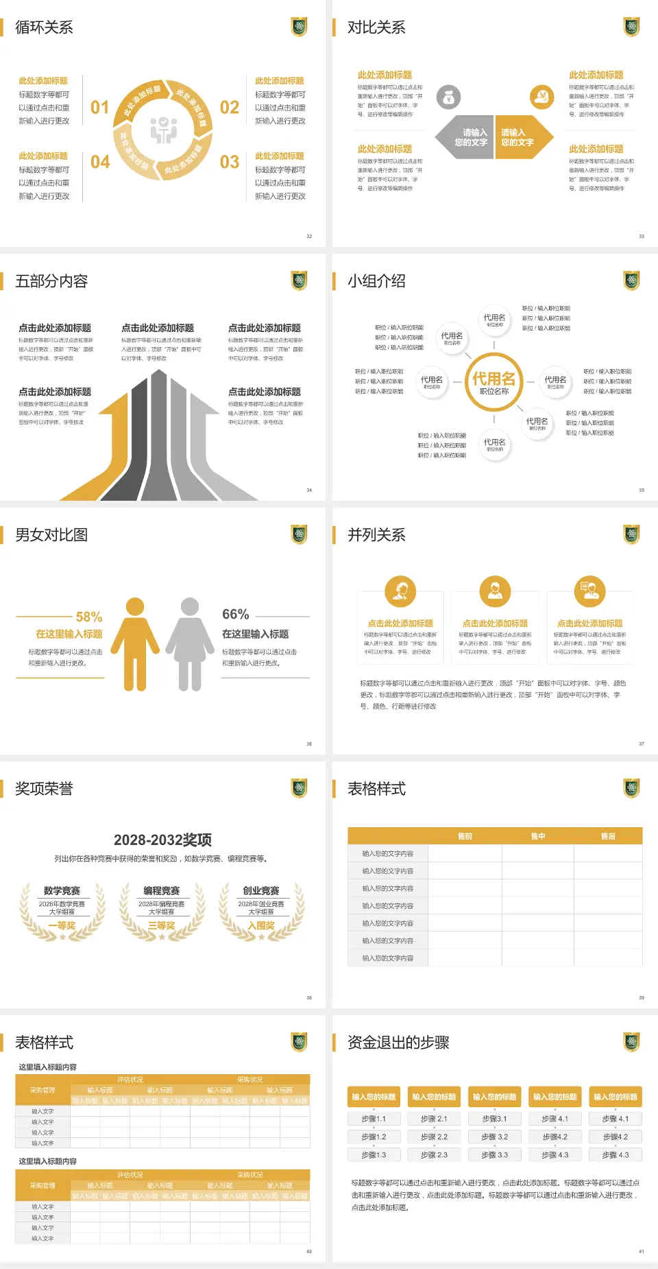 成都市第八人民医院医院简介/日常通用PPT模板4:3格式幻灯片预览图5