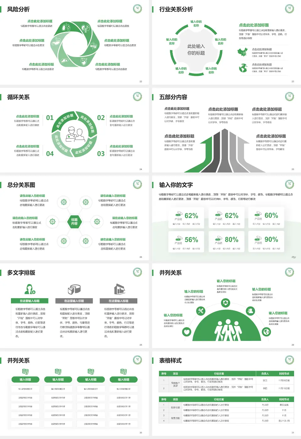 成都市新都区第二人民医院科室介绍与推广PPT模板16:9格式幻灯片预览图4