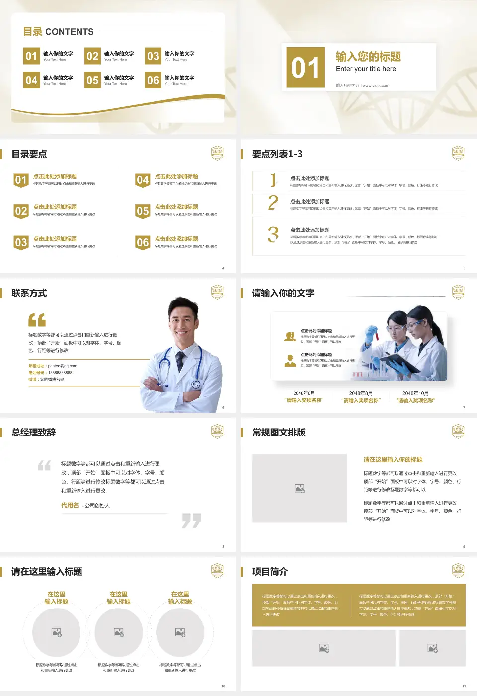 成都市第五人民医院项目申请与汇报PPT模板16:9格式幻灯片预览图2