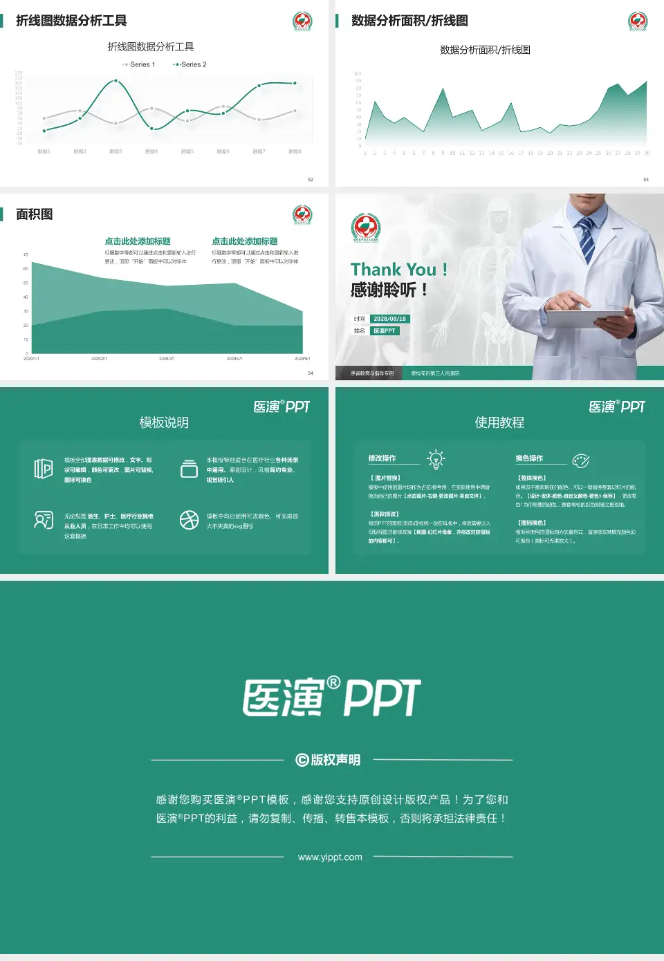 攀枝花市第三人民医院患者教育与指导PPT模板16:9格式幻灯片预览图7