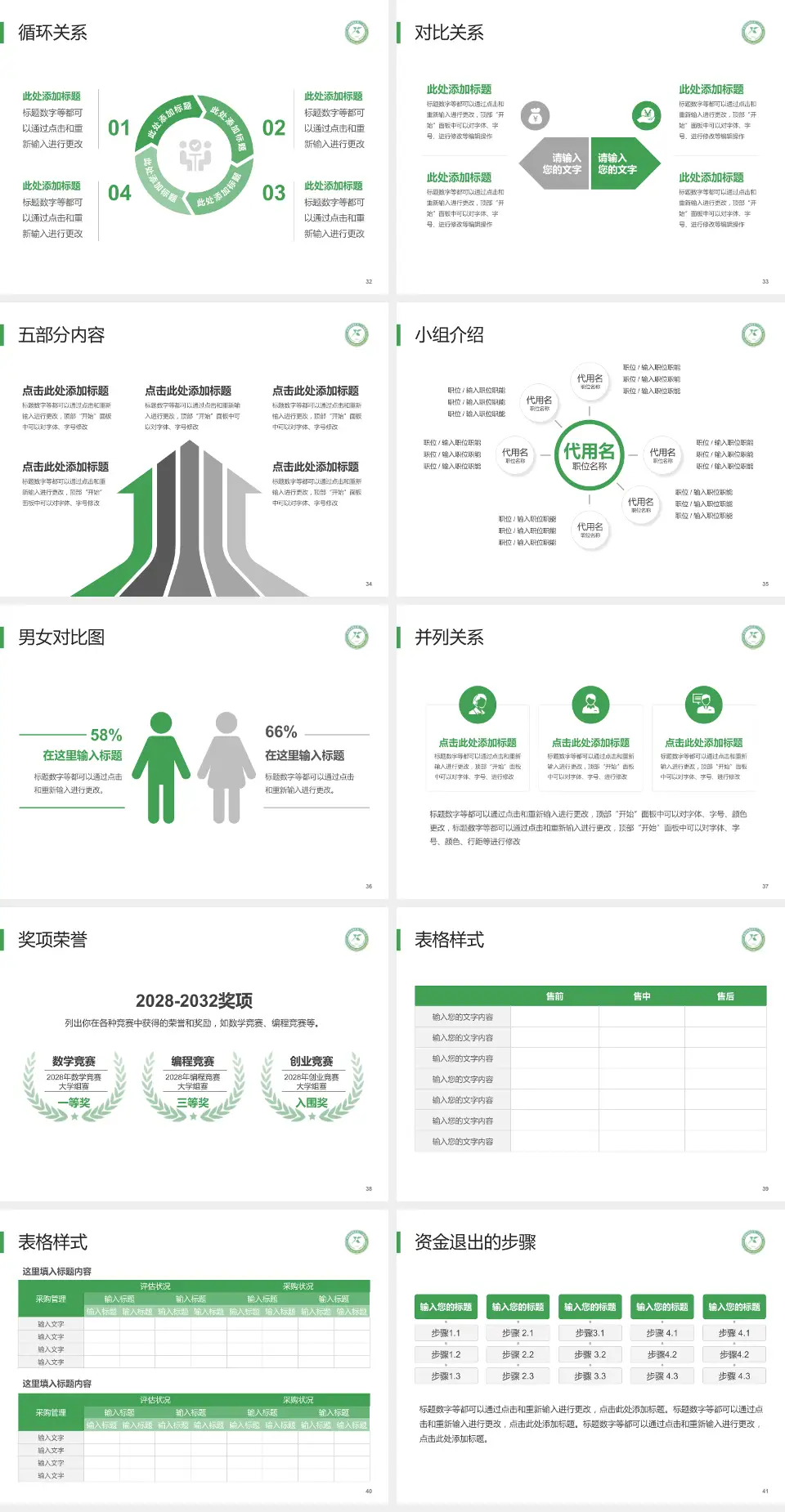 成都市新都区第二人民医院医院简介/日常通用PPT模板4:3格式幻灯片预览图5