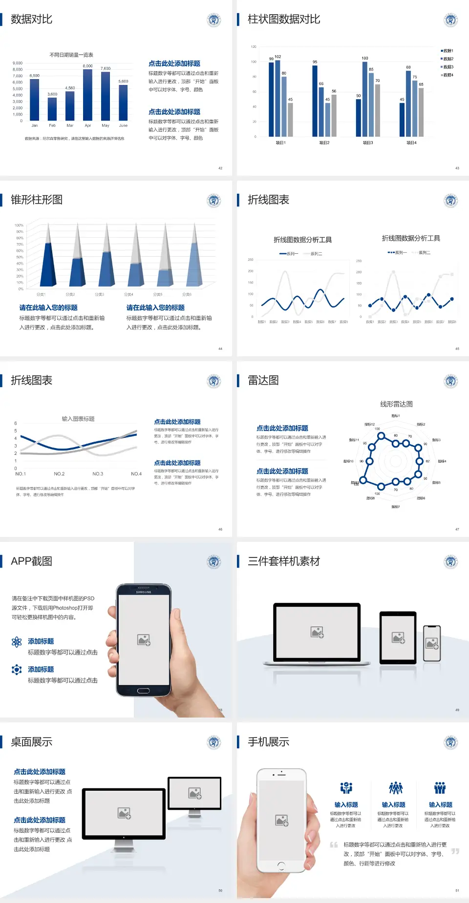 成都市第四人民医院医院管理报告PPT模板4:3格式幻灯片预览图6
