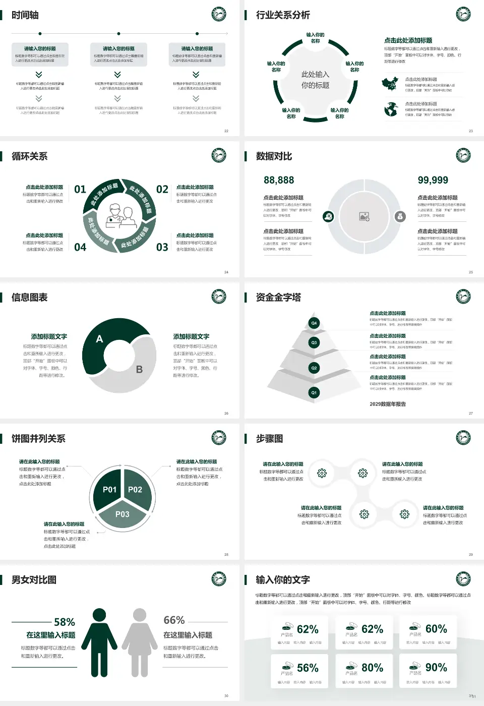 江油市第二人民医院医院管理报告PPT模板16:9格式幻灯片预览图4