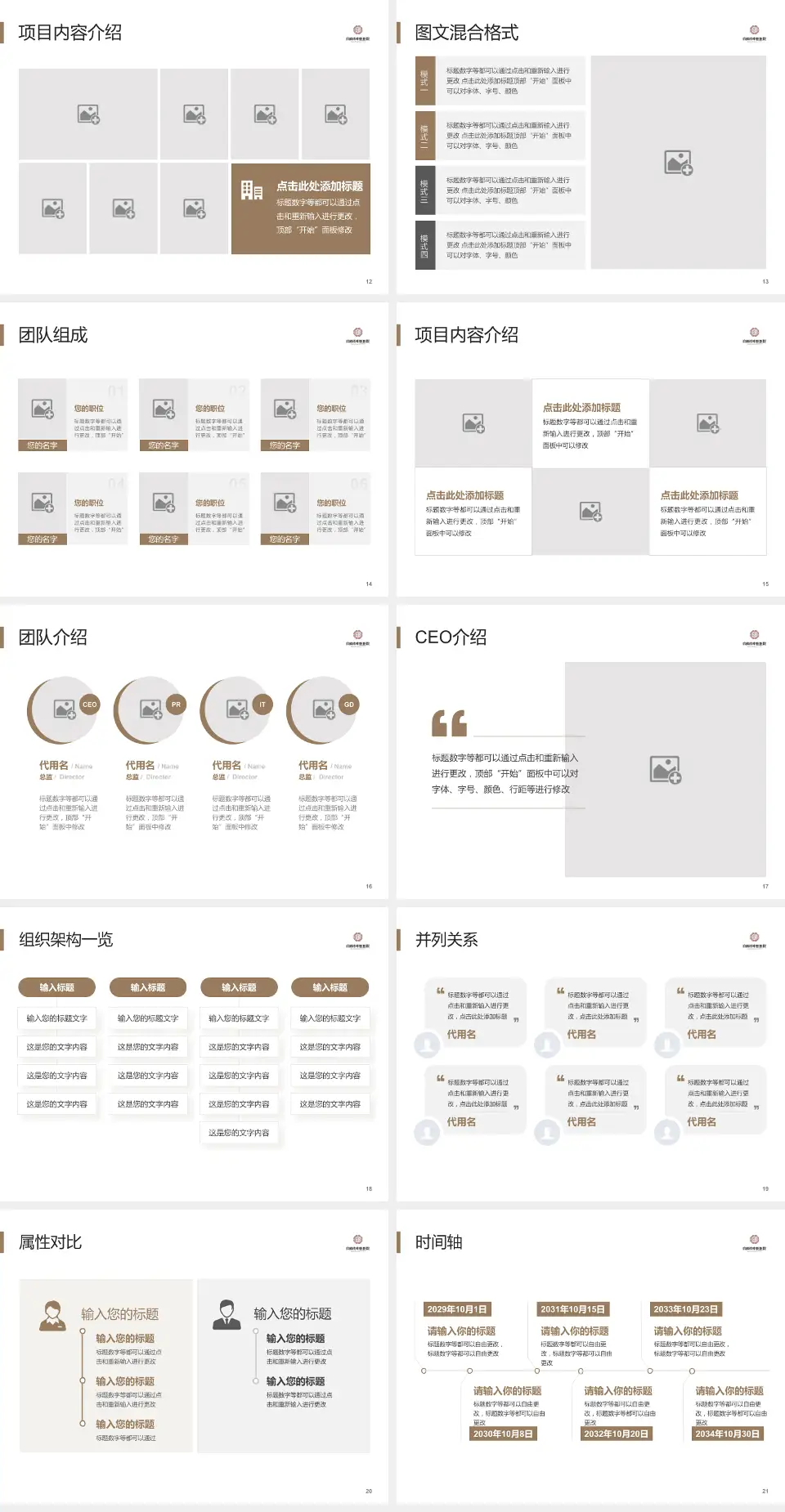 自贡市中医医院患者教育与指导PPT模板4:3格式幻灯片预览图3